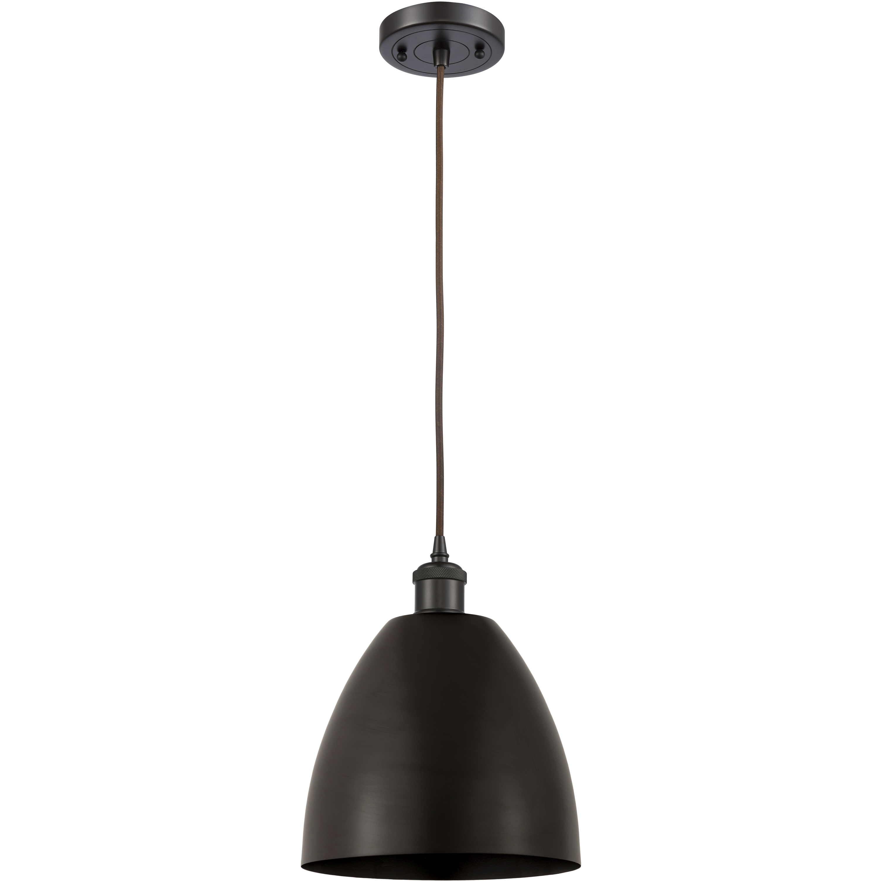 Ballston Dome LED 9 inch Oil Rubbed Bronze Mini Pendant Ceiling Light