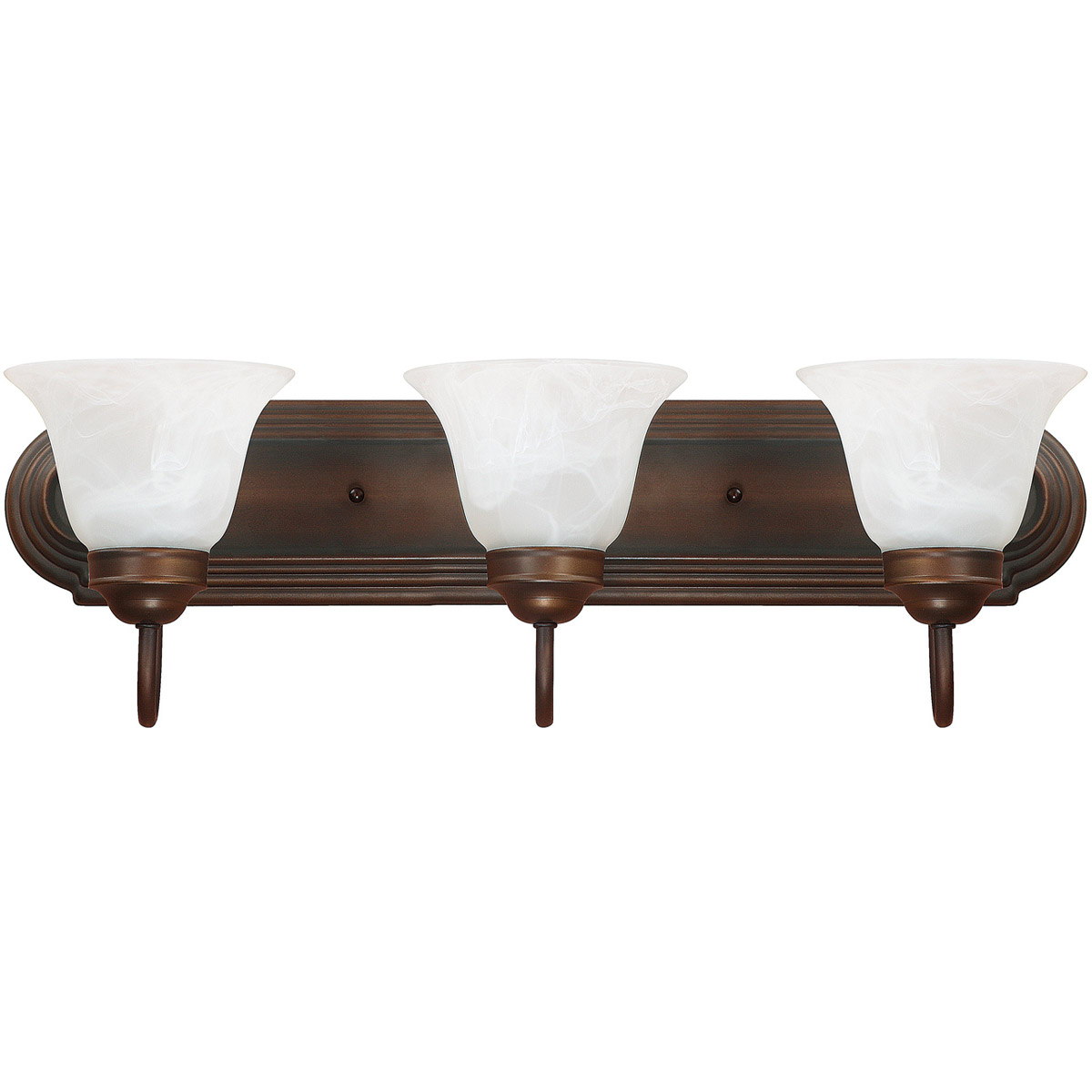 Booker 3 Light 24 inch Burnished Bronze Vanity Light Wall Light