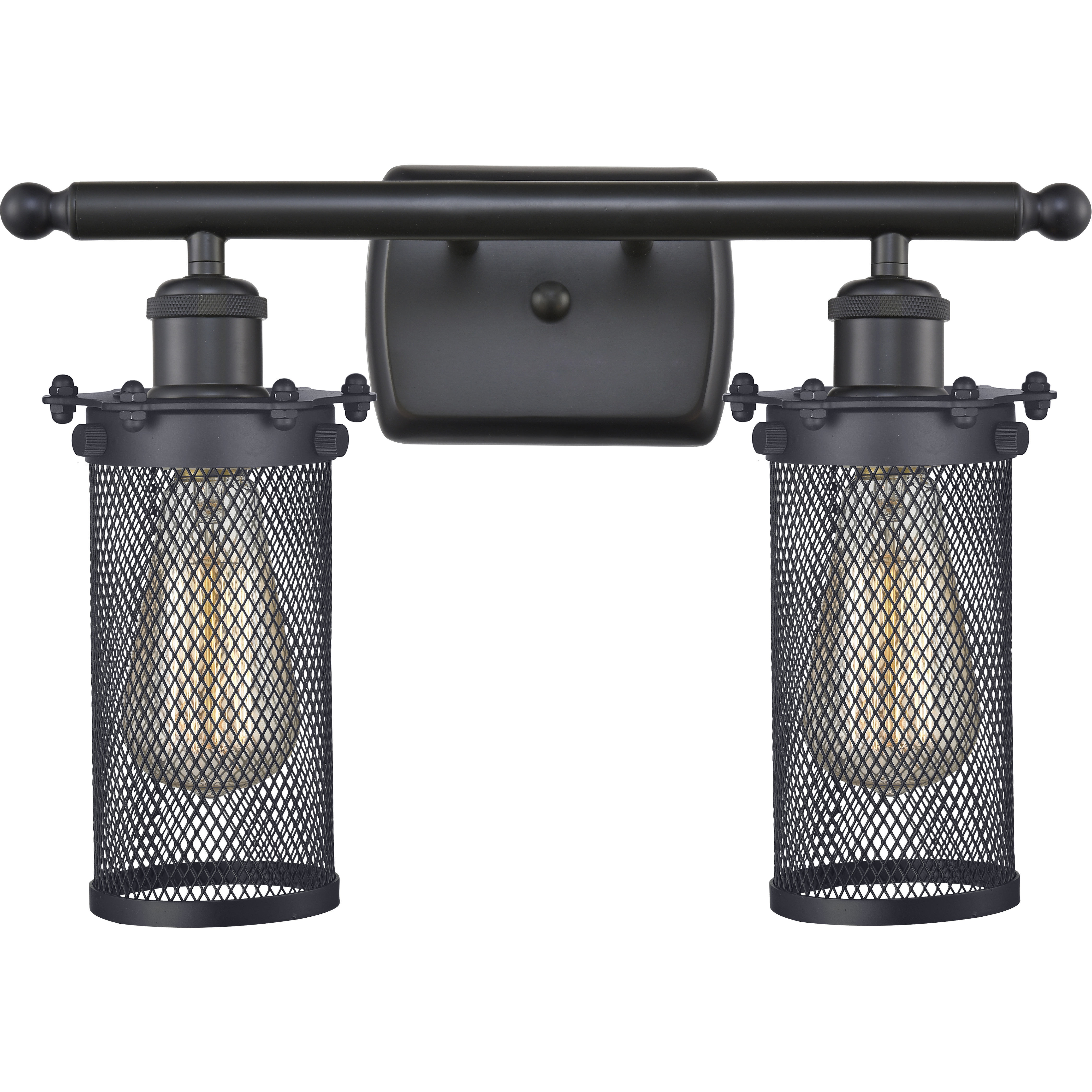 Austere Bleecker 2 Light 16 inch Oil Rubbed Bronze Bath Vanity Light Wall Light