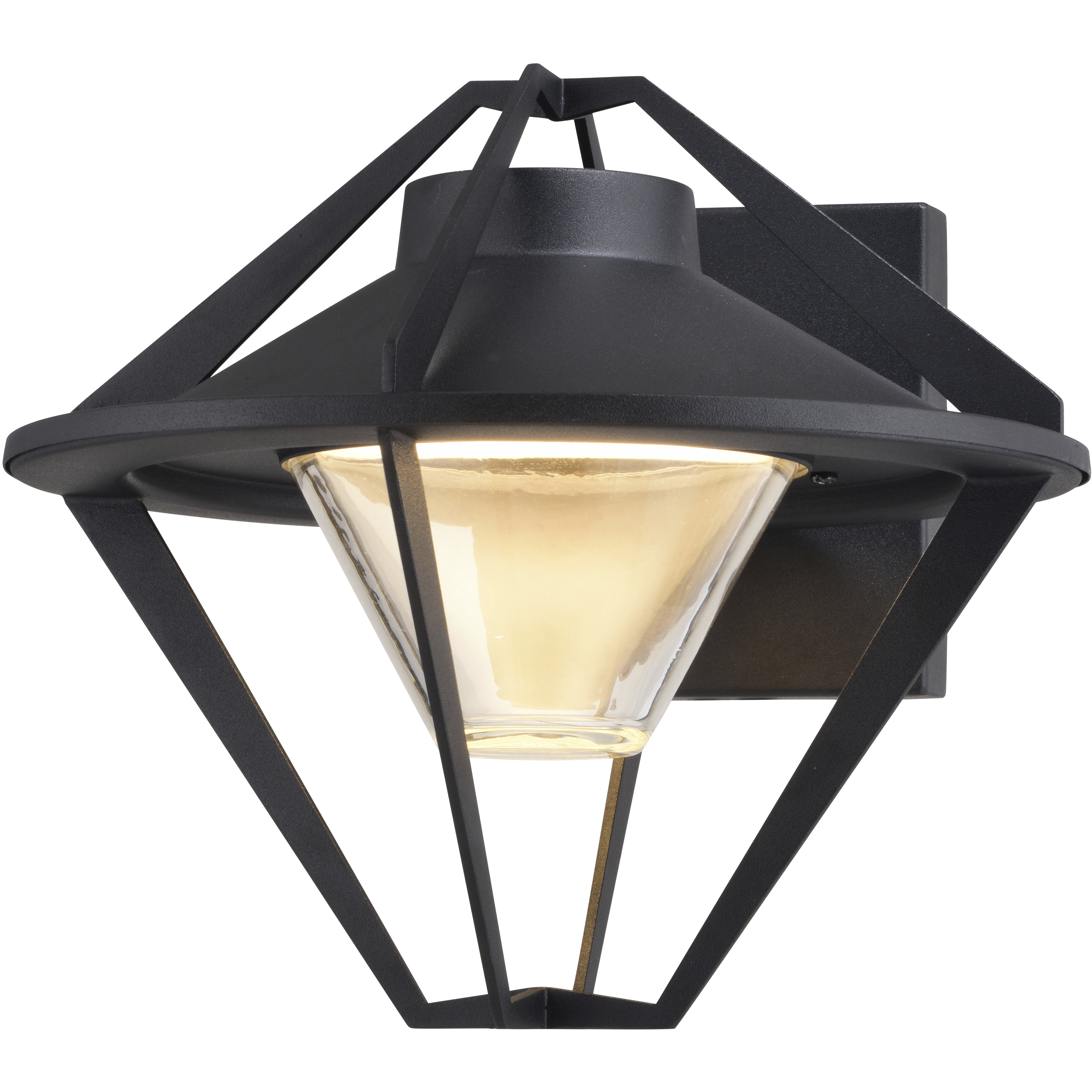 Jackson LED 8.25 inch Textured Black Outdoor Wall