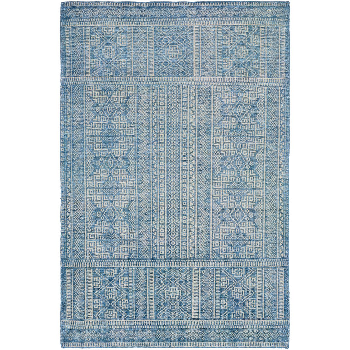 Livorno 72 X 48 inch Denim/Khaki Rugs