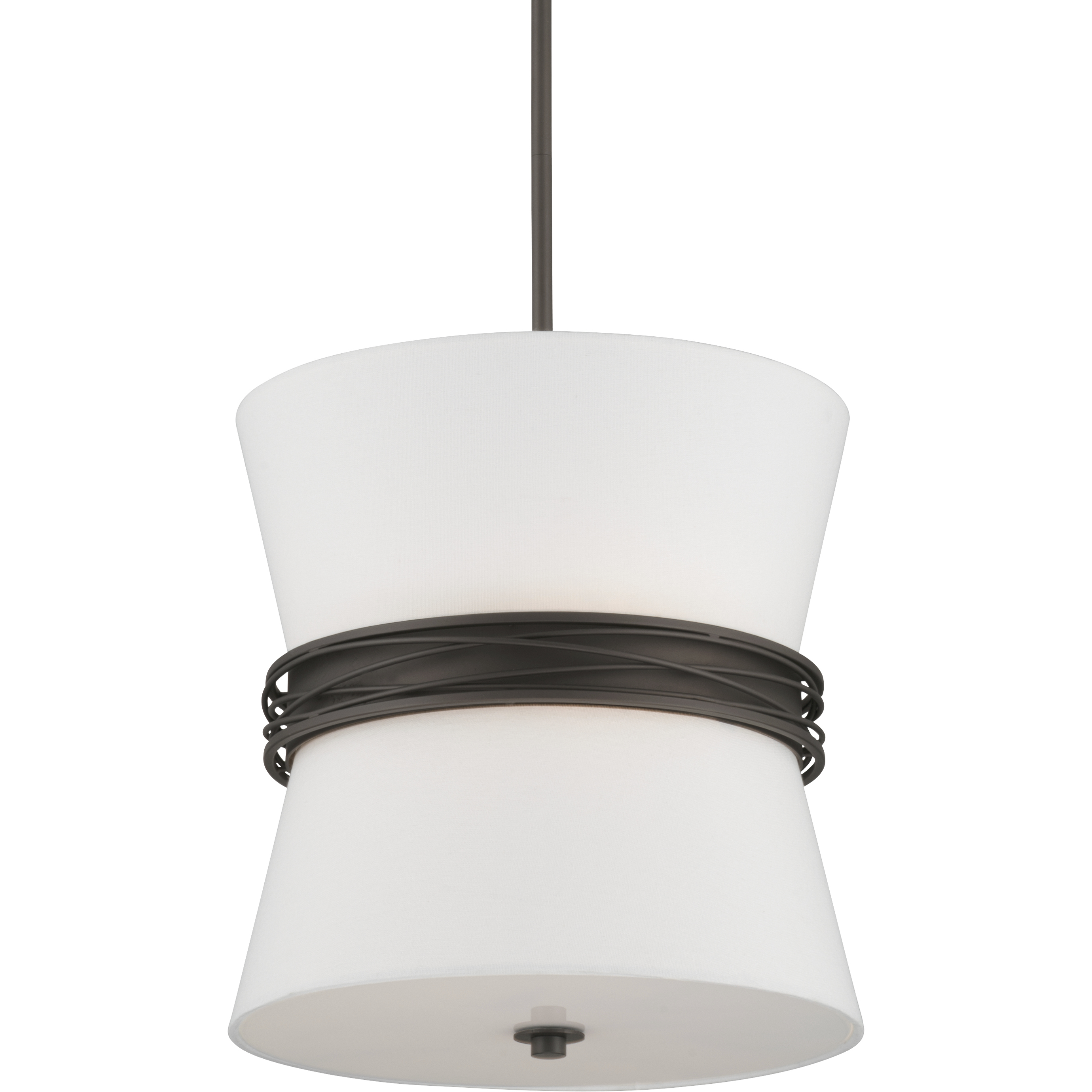 Dalvor 3 Light 14 inch Dark Bronze Pendant Ceiling Light