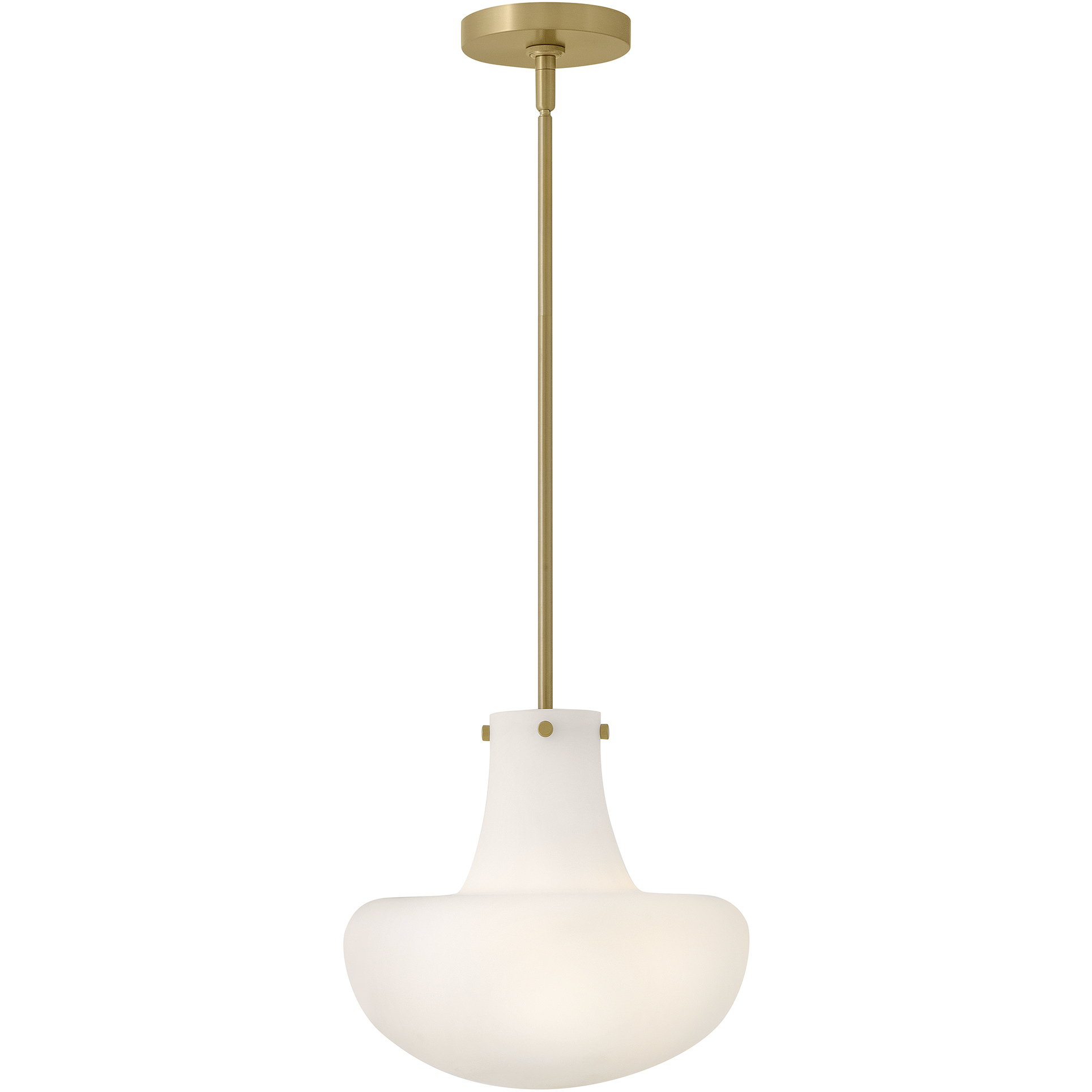Molly 1 Light 12 inch Lacquered Brass Pendant Ceiling Light
