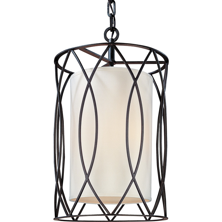 Sausalito 3 Light 13 inch Textured Iron Pendant Ceiling Light