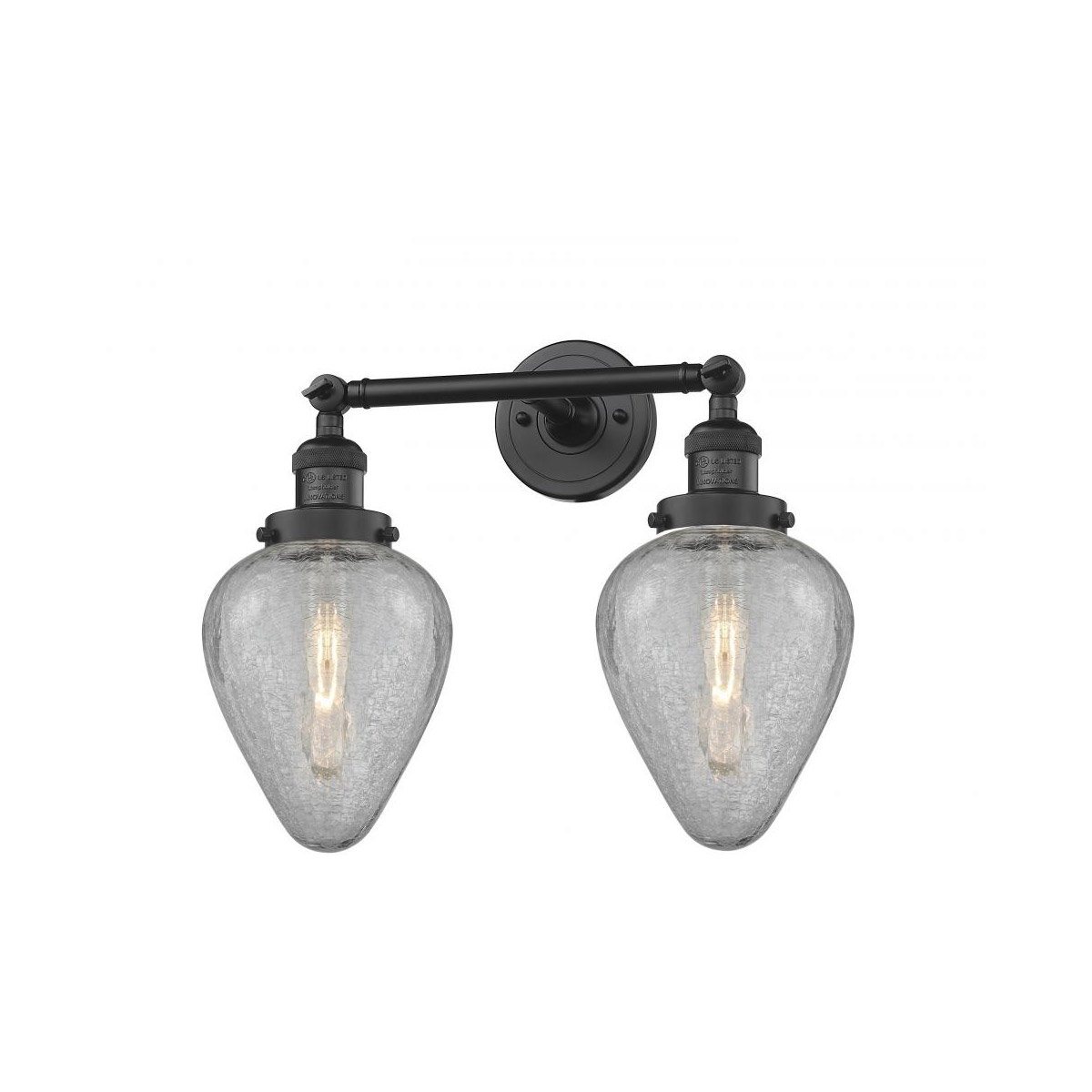 Franklin Restoration Geneseo LED 17 inch Matte Black Bath Vanity Light Wall Light, Franklin Restoration