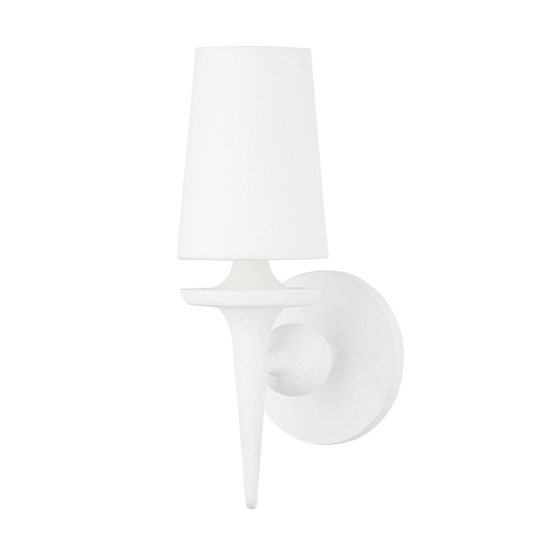 Plaster sconce hot sale