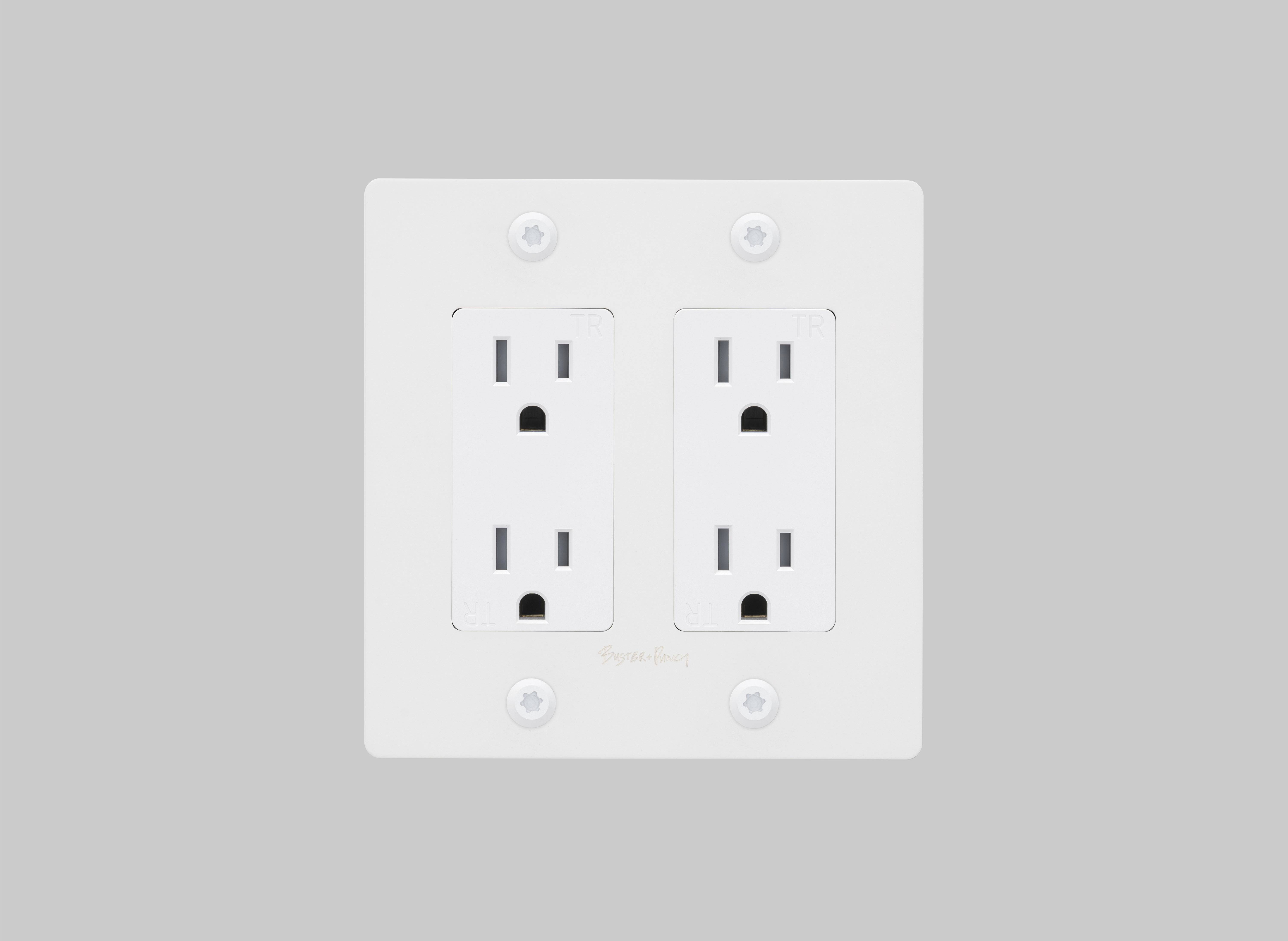 2G Duplex 125 White Outlet