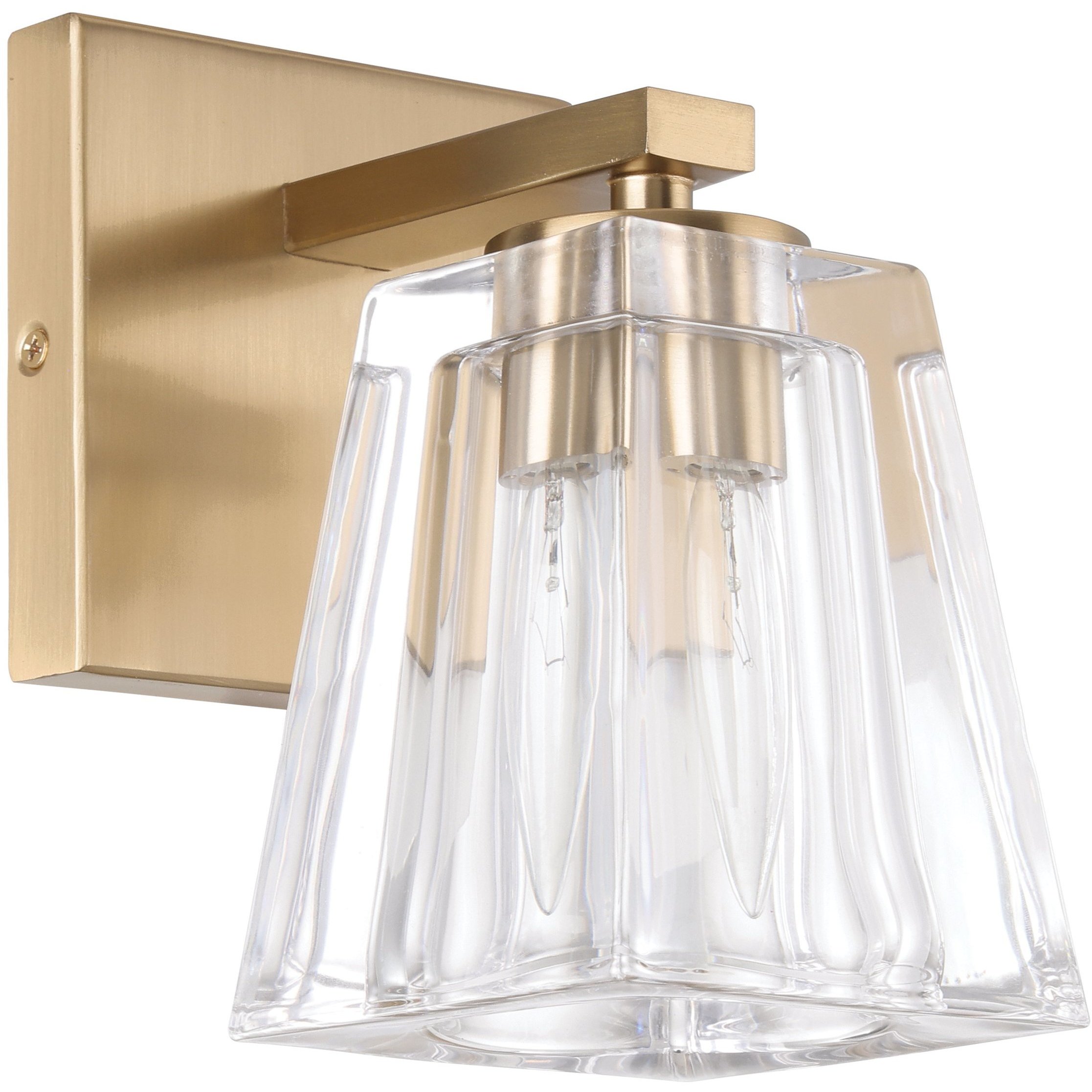Valentin 1 Light 6 inch Champagne Gold Vanity Light Wall Light