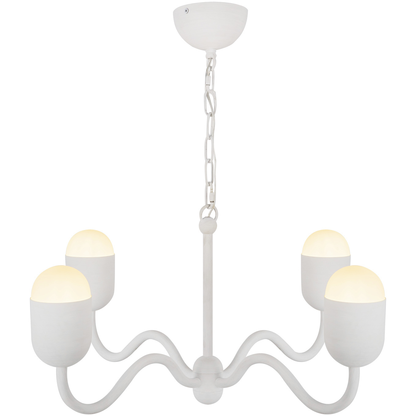 Alora Mood Effie 4 Light 27 inch Antique White Chandelier Ceiling Light