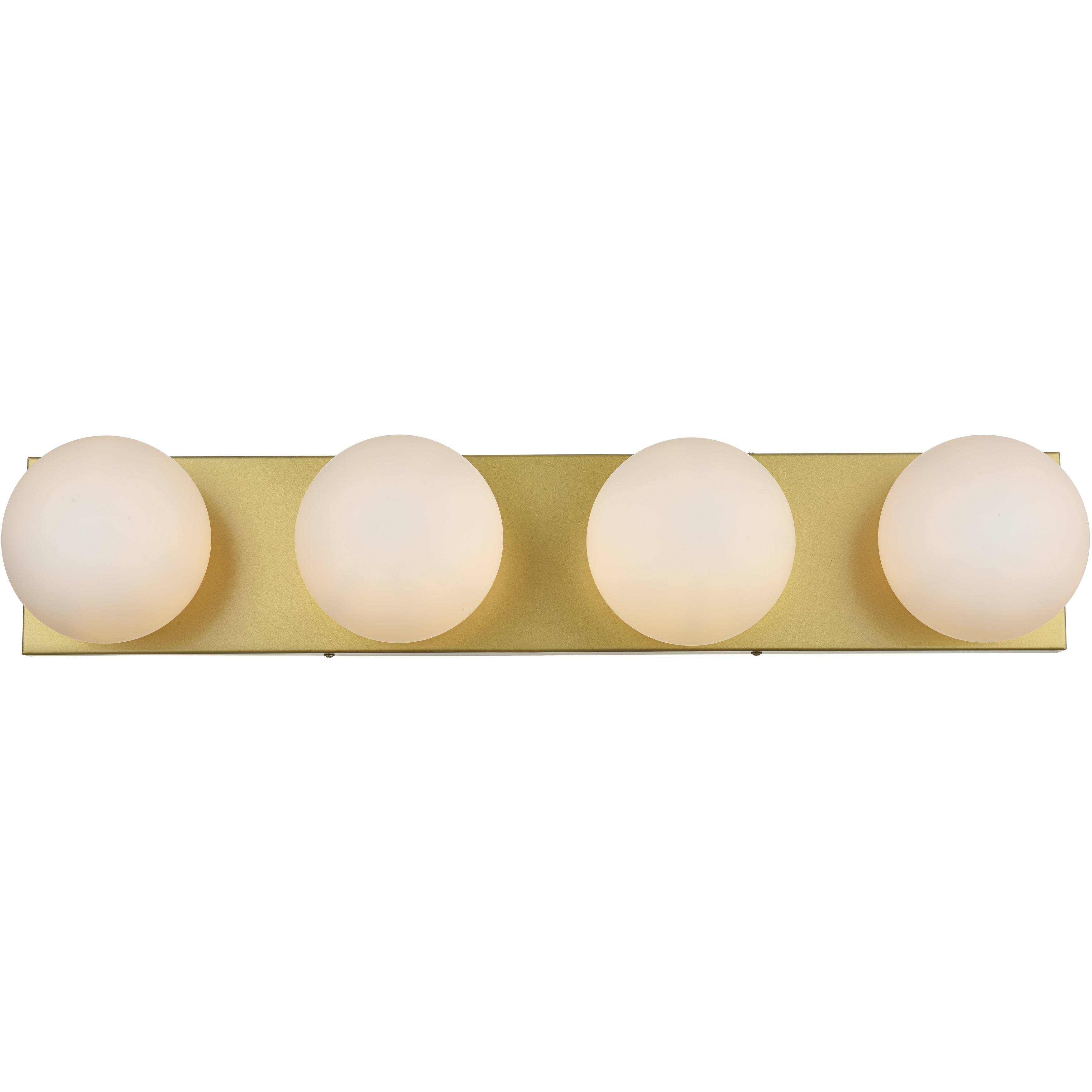 Jaylin 4 Light 31 inch Brass Bath Sconce Wall Light