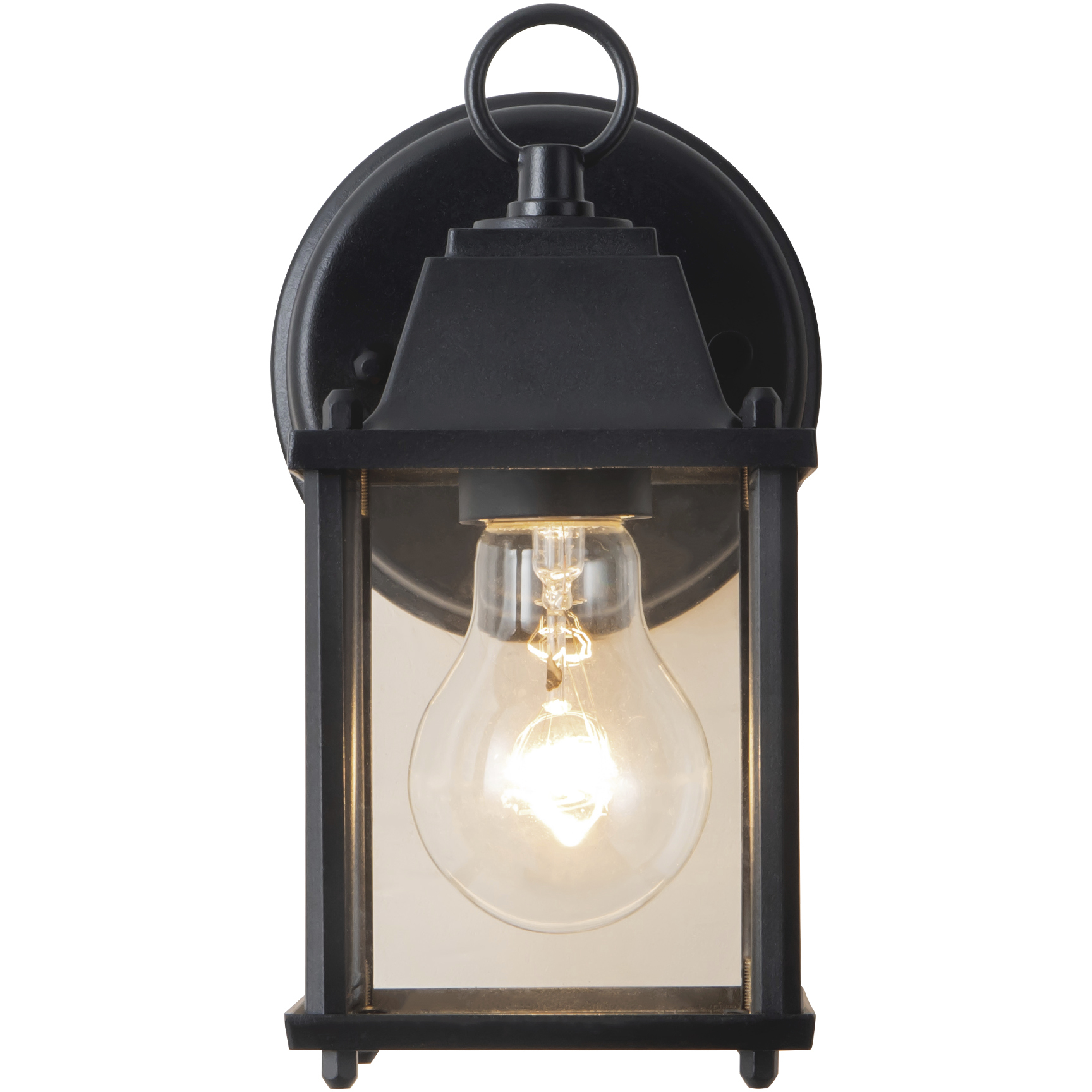 Grove 1 Light 8.5 inch Black Exterior Wall Sconce