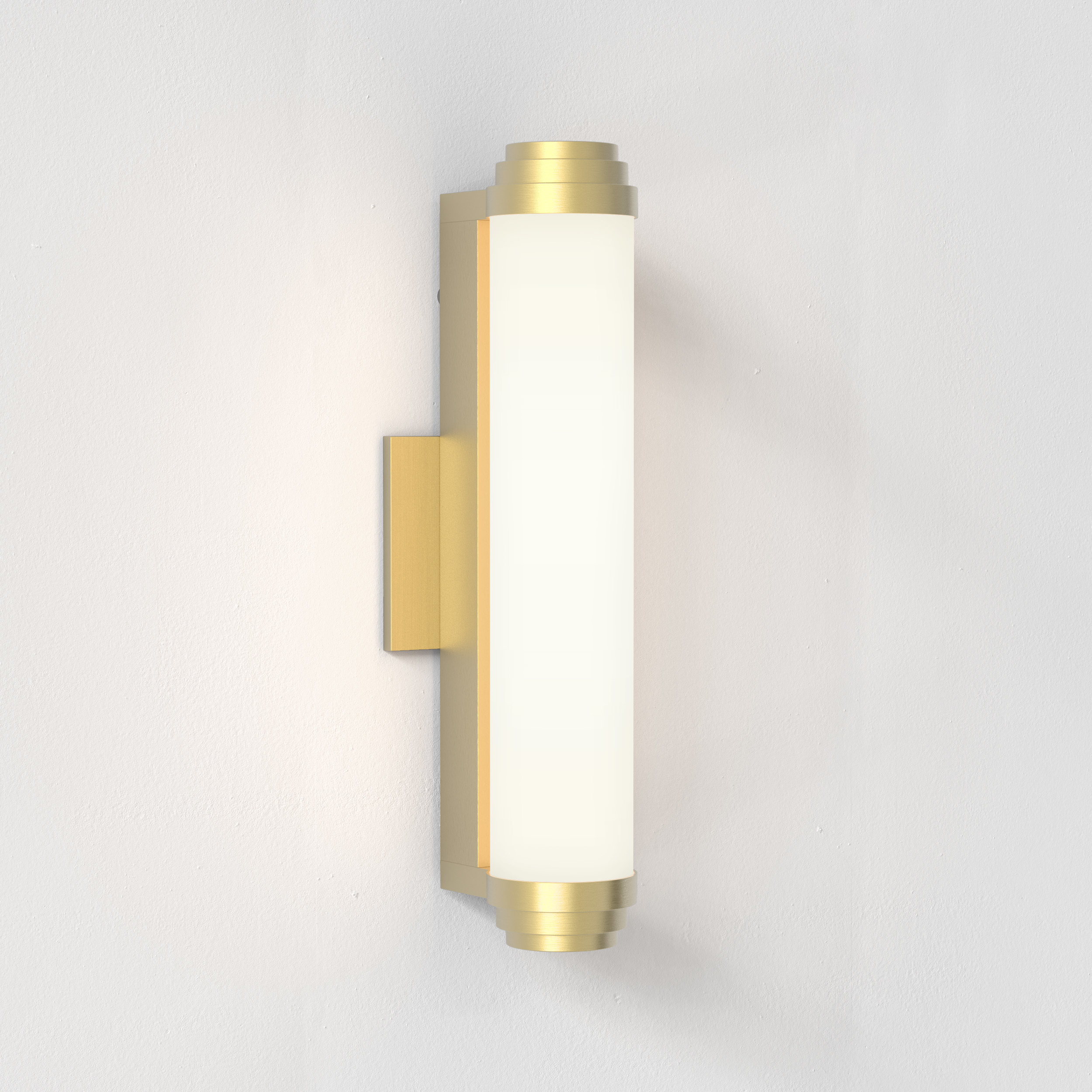 Burlington LED 4.65 inch Matte Gold Bathroom Wall Light