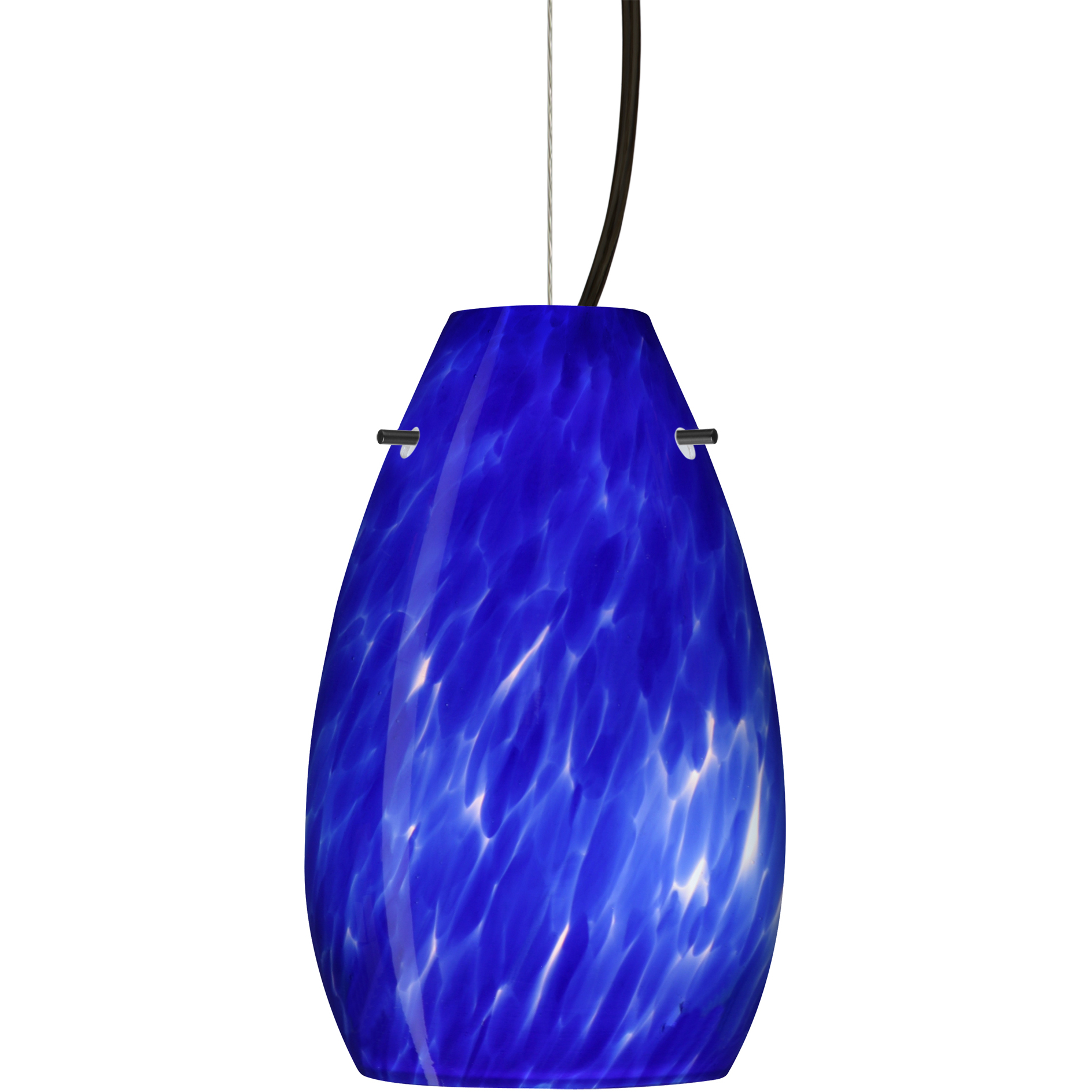 Pera 9 LED Black Cord Pendant Ceiling Light