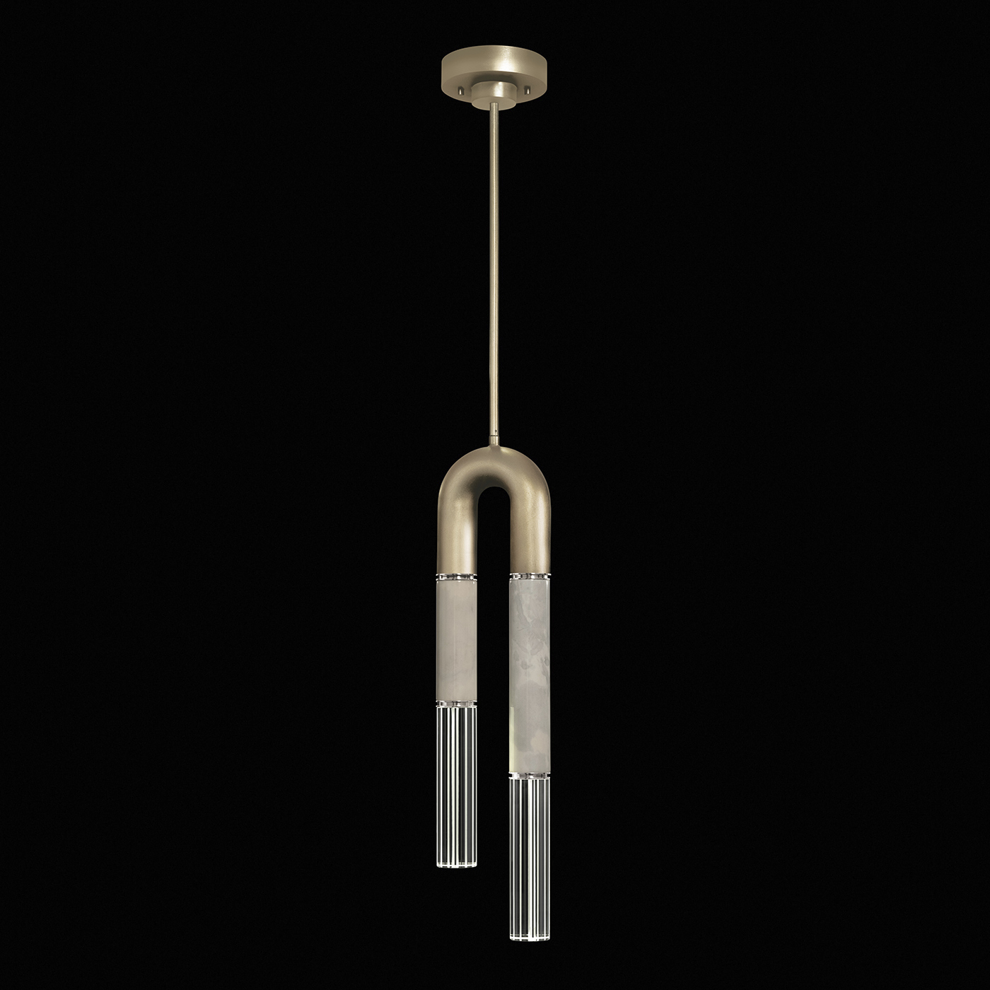 Antonia LED 7 inch Gold Pendant Ceiling Light