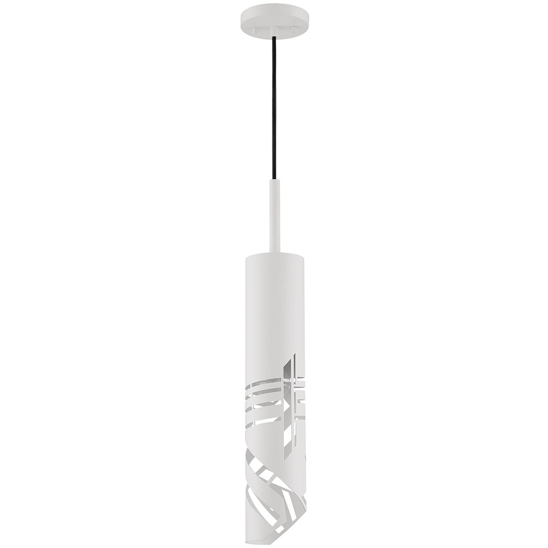 Knoll 1 Light 4.75 inch White Pendant Ceiling Light