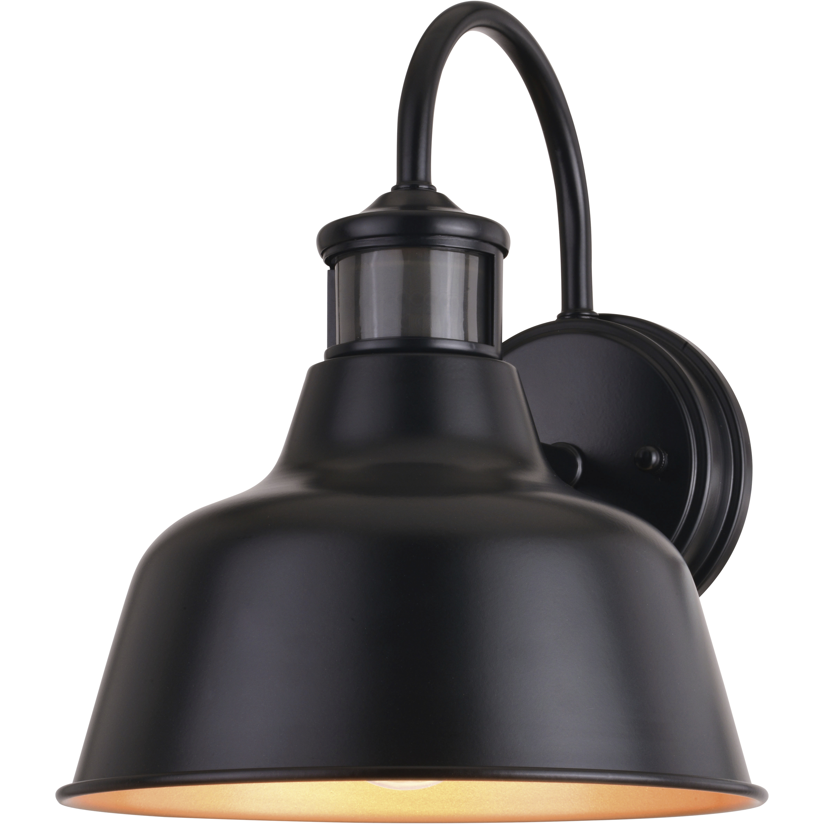 Cody Dark Bronze and Light Gold Outdoor Motion Sensor