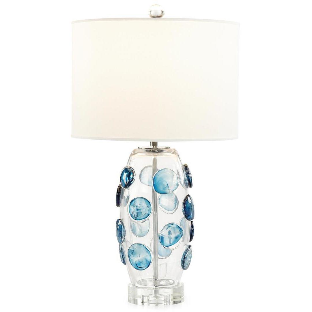 Cerulean Spots 29 inch Table Lamp Portable Light