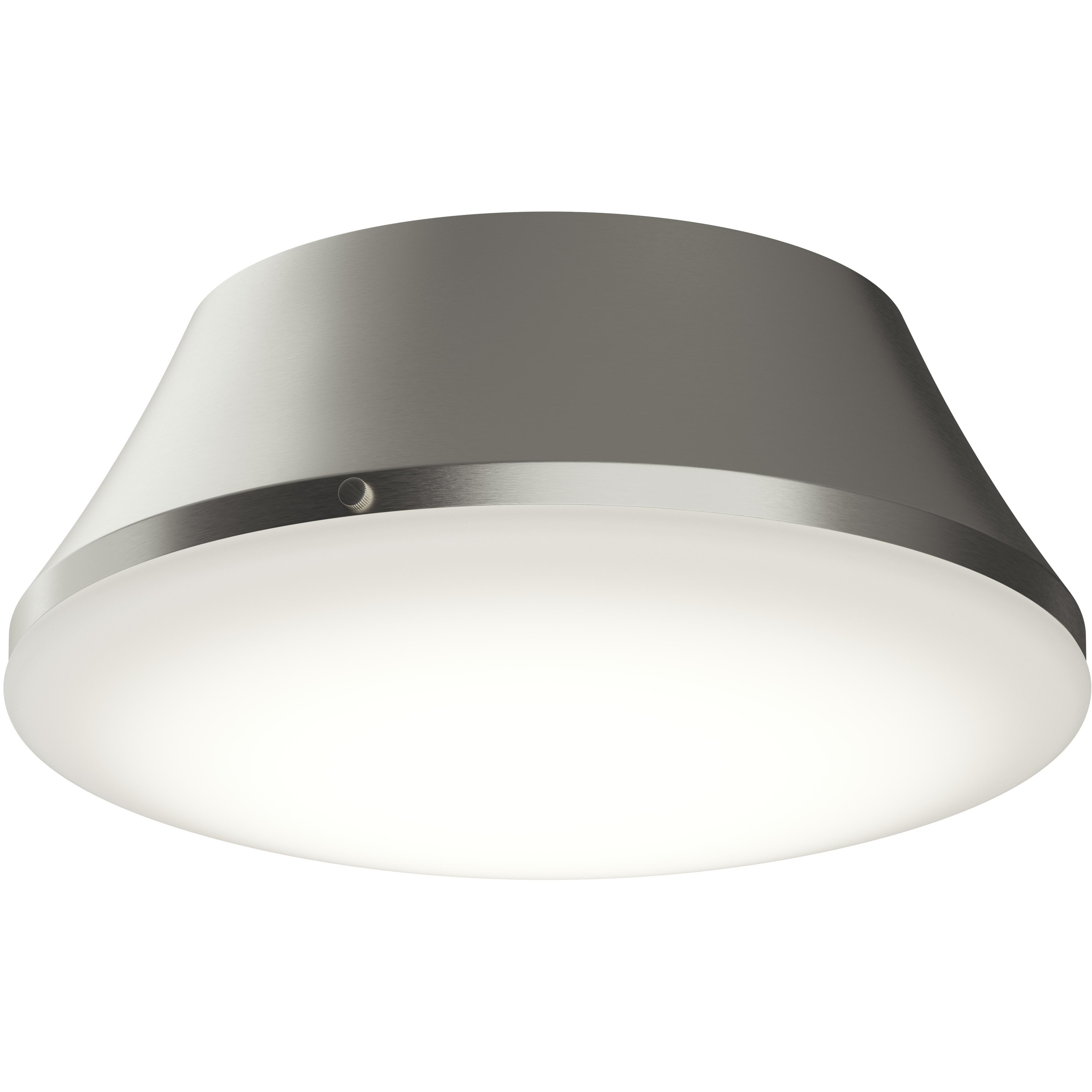 Avra 3 Light 15 inch Brushed Nickel Flush Mount Ceiling Light