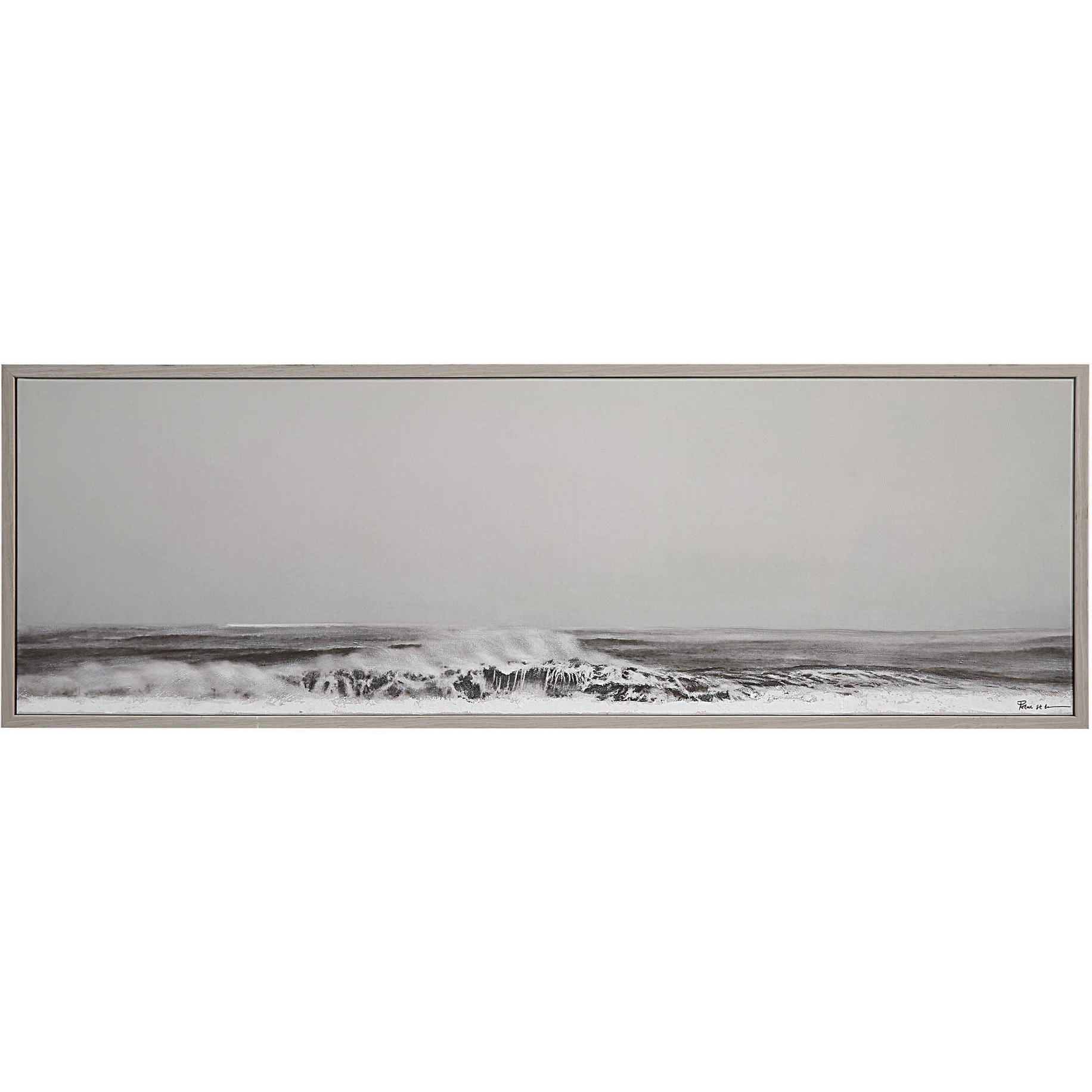 Taormina Grey Canvas Art
