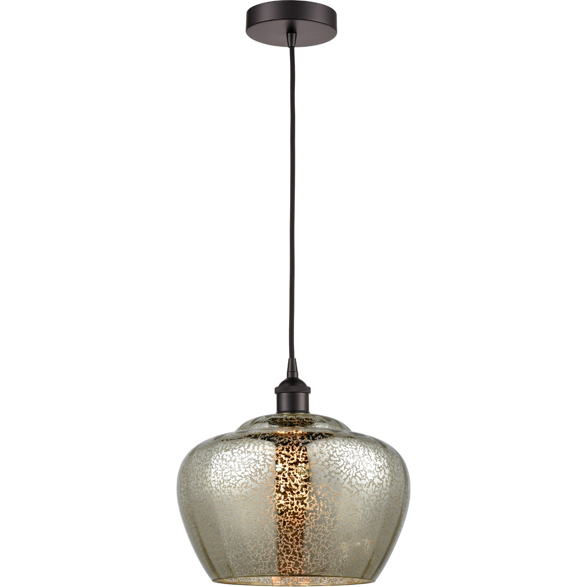 Edison Fenton 1 Light 11 inch Oil Rubbed Bronze Mini Pendant Ceiling Light