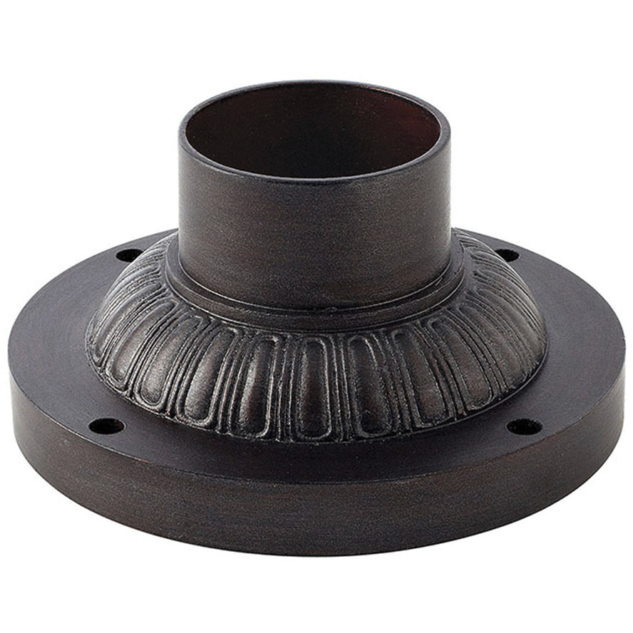Isaac 7 inch Victorian Bronze Outdoor Pier Mount Base