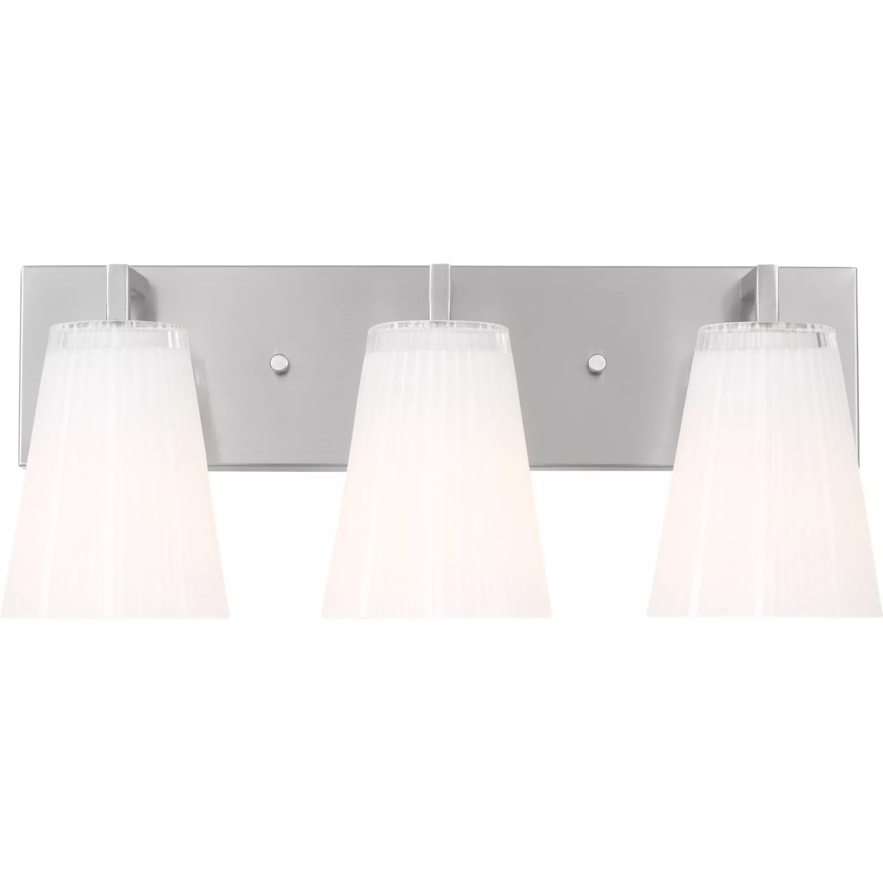 Upson 3 Light 18 inch Brushed Nickel Vanity Light Wall Light, Large