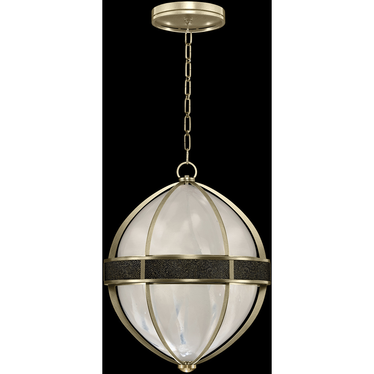 Mirage 3 Light 18.75 inch Gold Pendant Ceiling Light