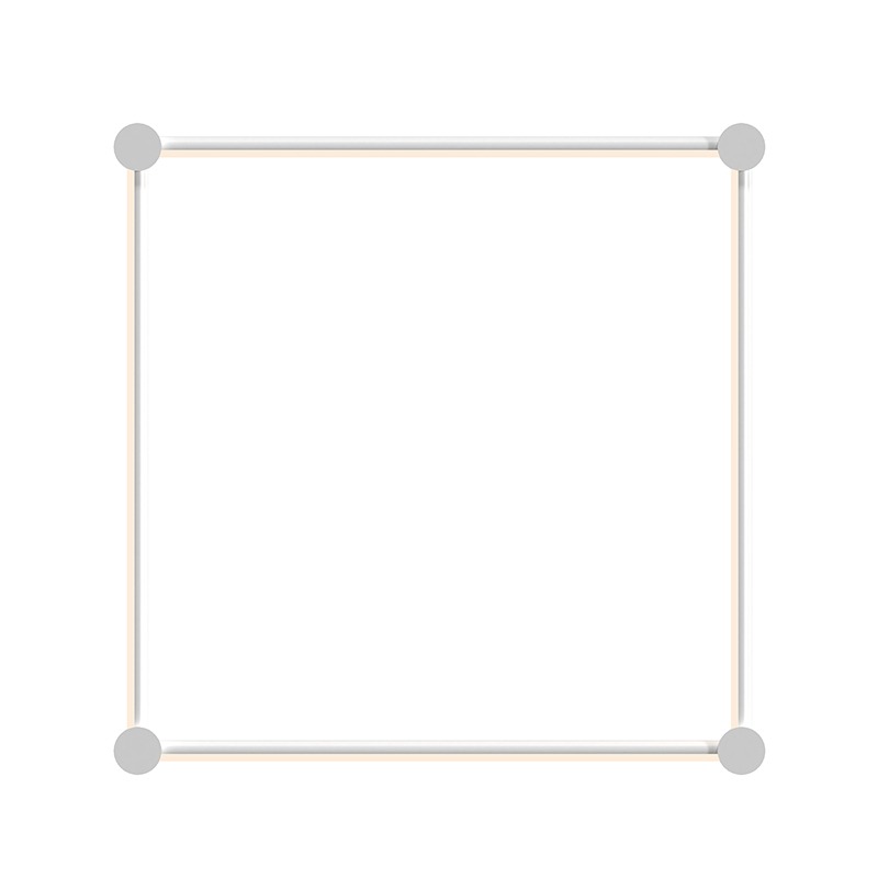 Purolinear 360 LED 26.75 inch Satin White ADA Wall Bar Light Wall Light