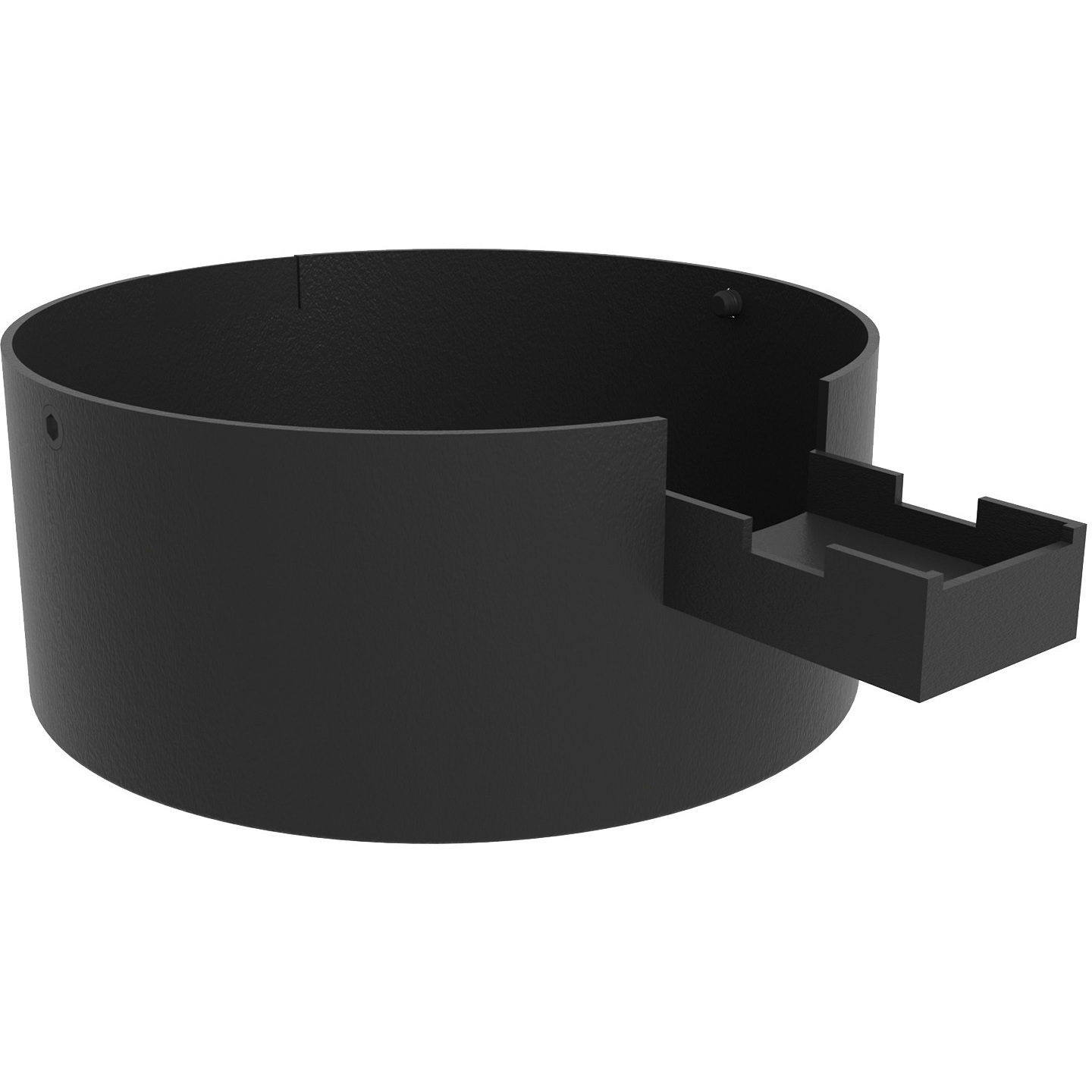 Trilo Track 120V Black Trilo Track Canopy and Driver Cover Ceiling Light in 120-volt