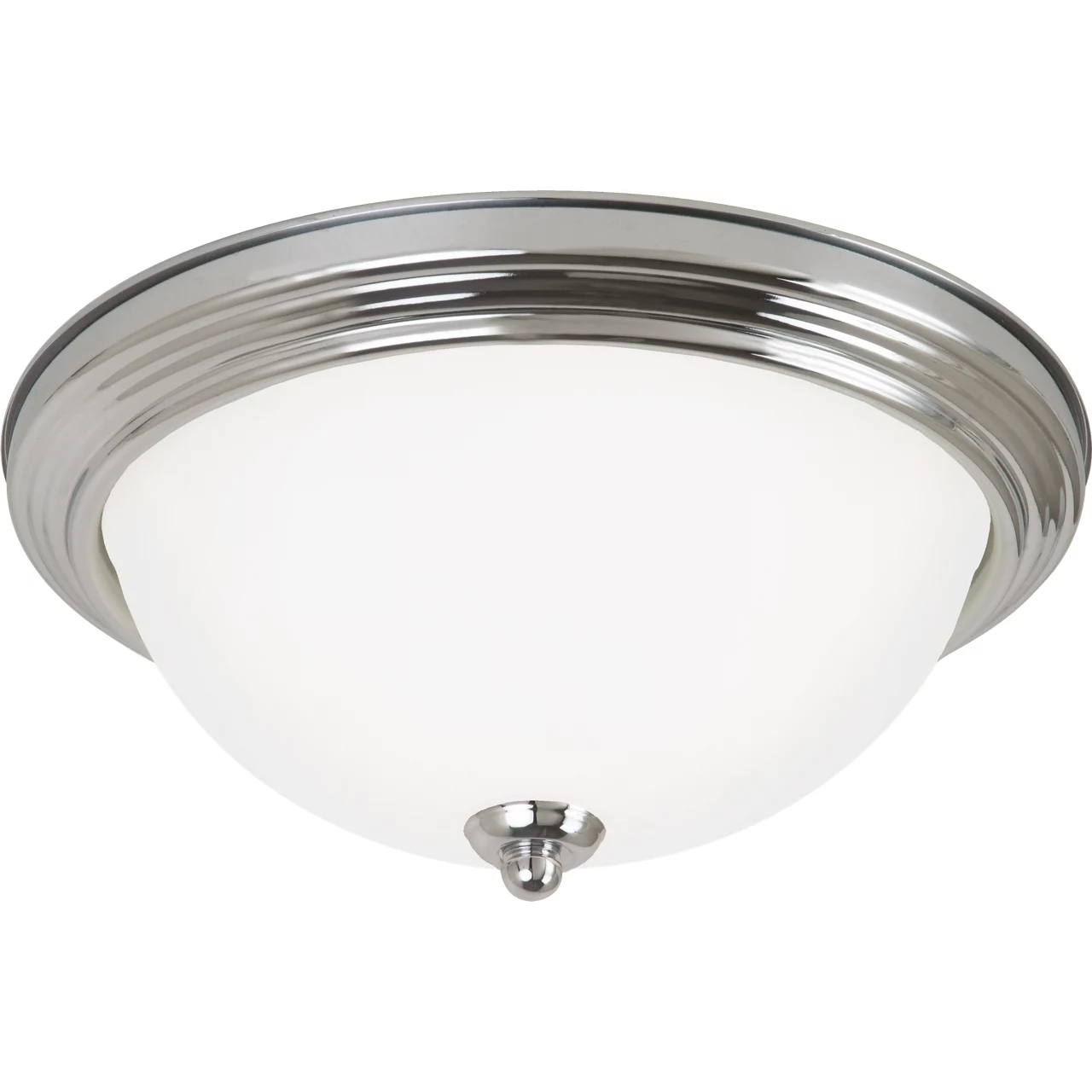 Geary 2 Light 12.5 inch Chrome Flush Mount Ceiling Light