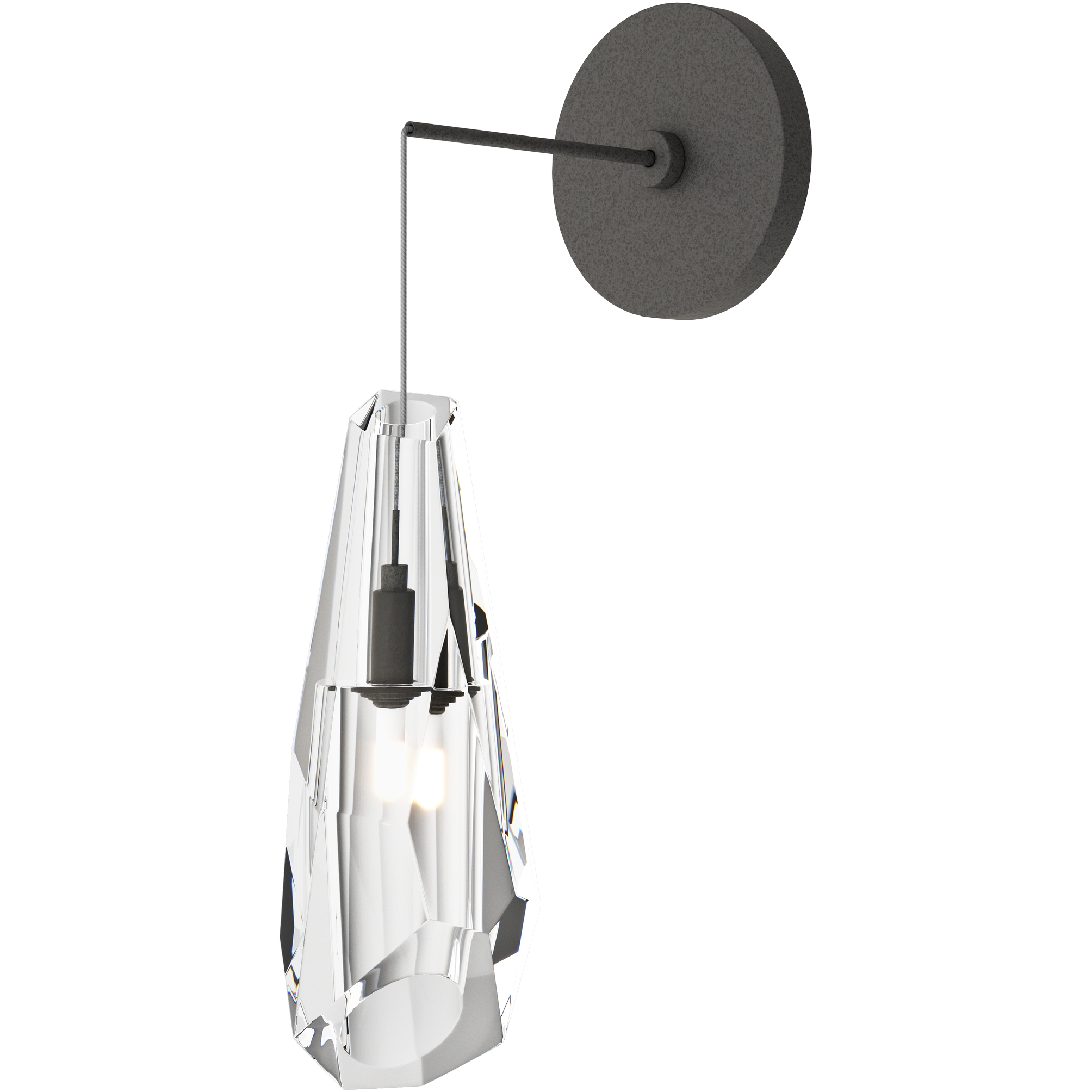 Luma 1 Light 5.5 inch Natural Iron Sconce Wall Light, Low Voltage