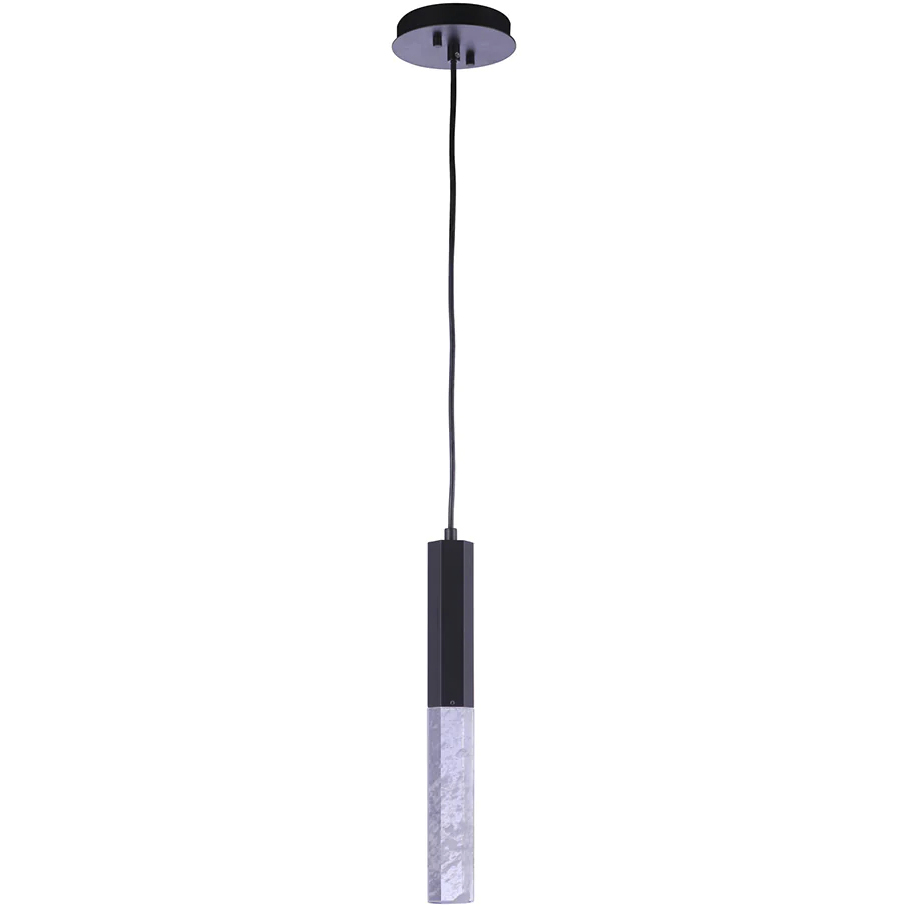 Cypress 1 Light 5 inch Black Pendant Ceiling Light