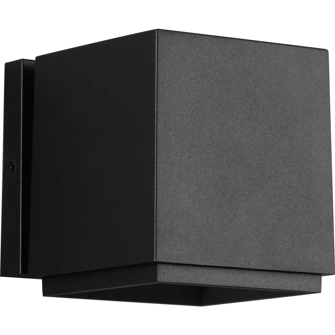 Huntwick LED 5 inch Textured Black Outdoor Wall Lantern