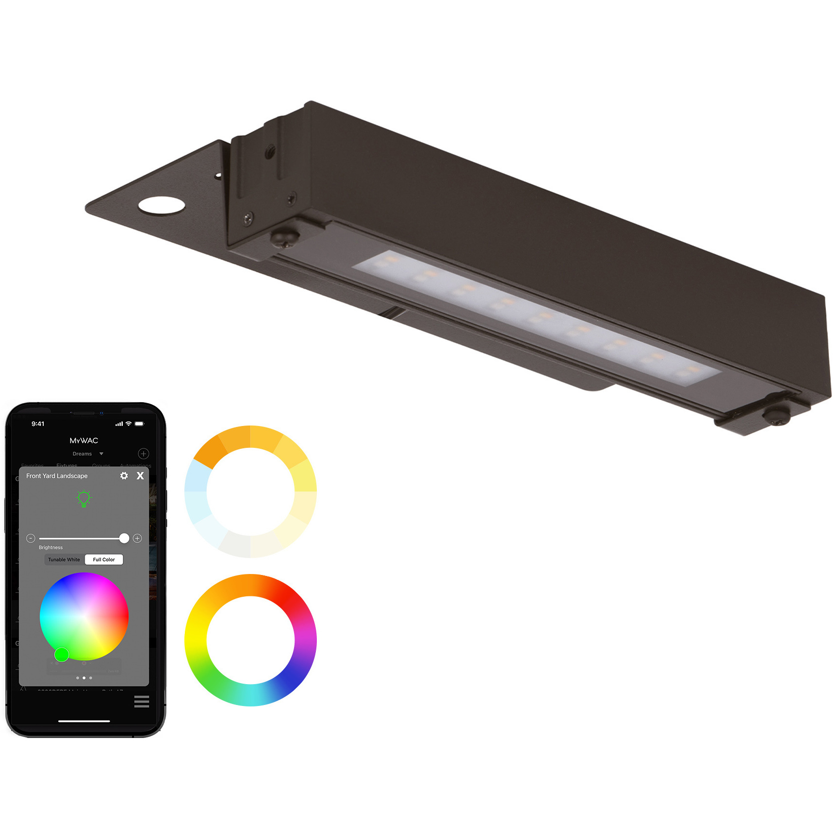 Colorscaping 12 7 watt Bronze Hardscape Light, Colorscaping