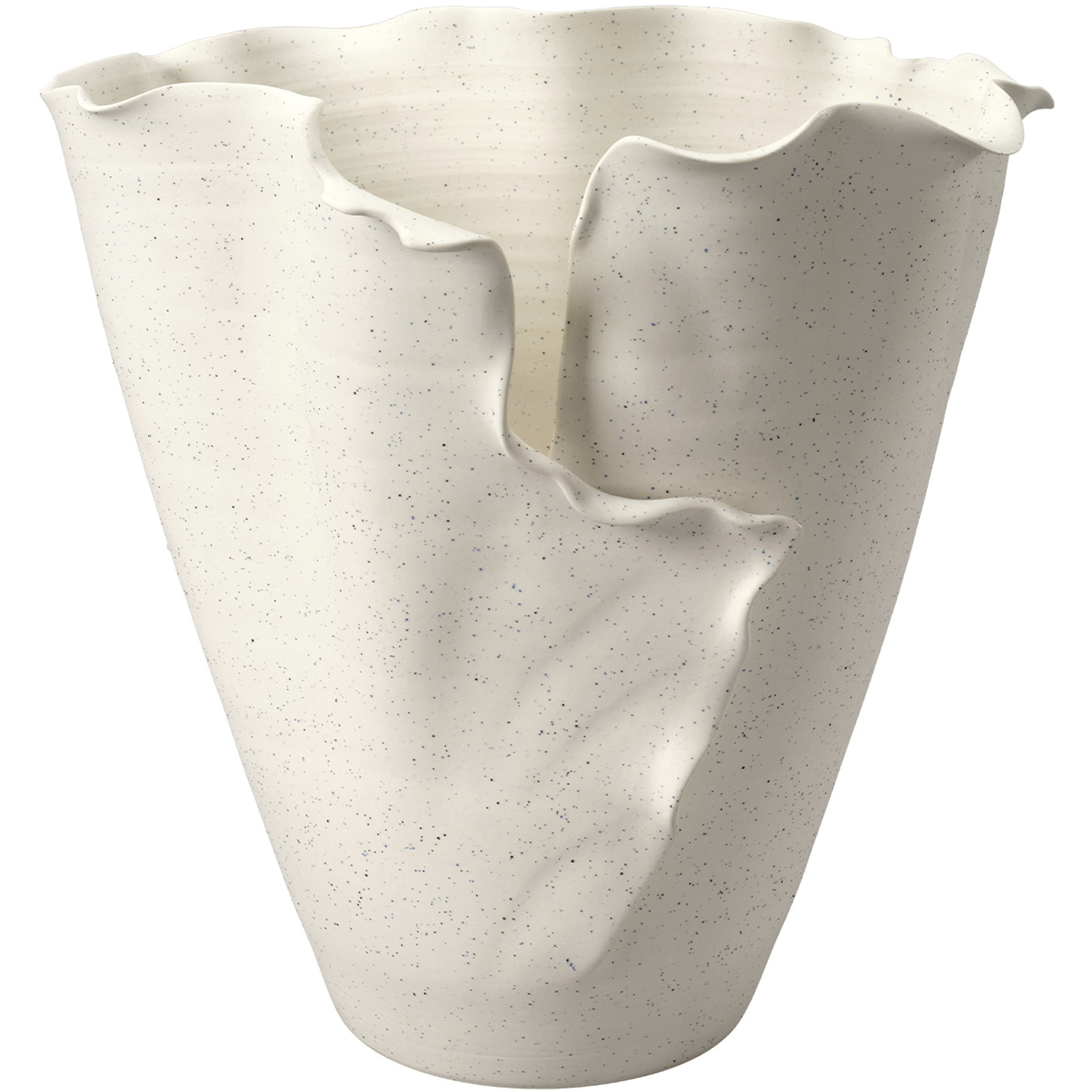 Flounce 12 X 12 inch Vase, Inline
