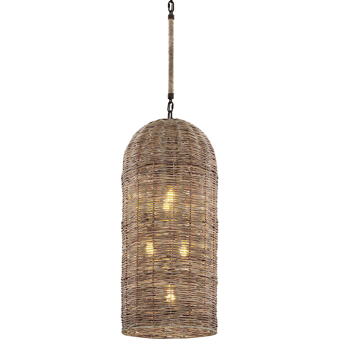 Huxley 5 Light 18 inch Textured Bronze Pendant Ceiling Light