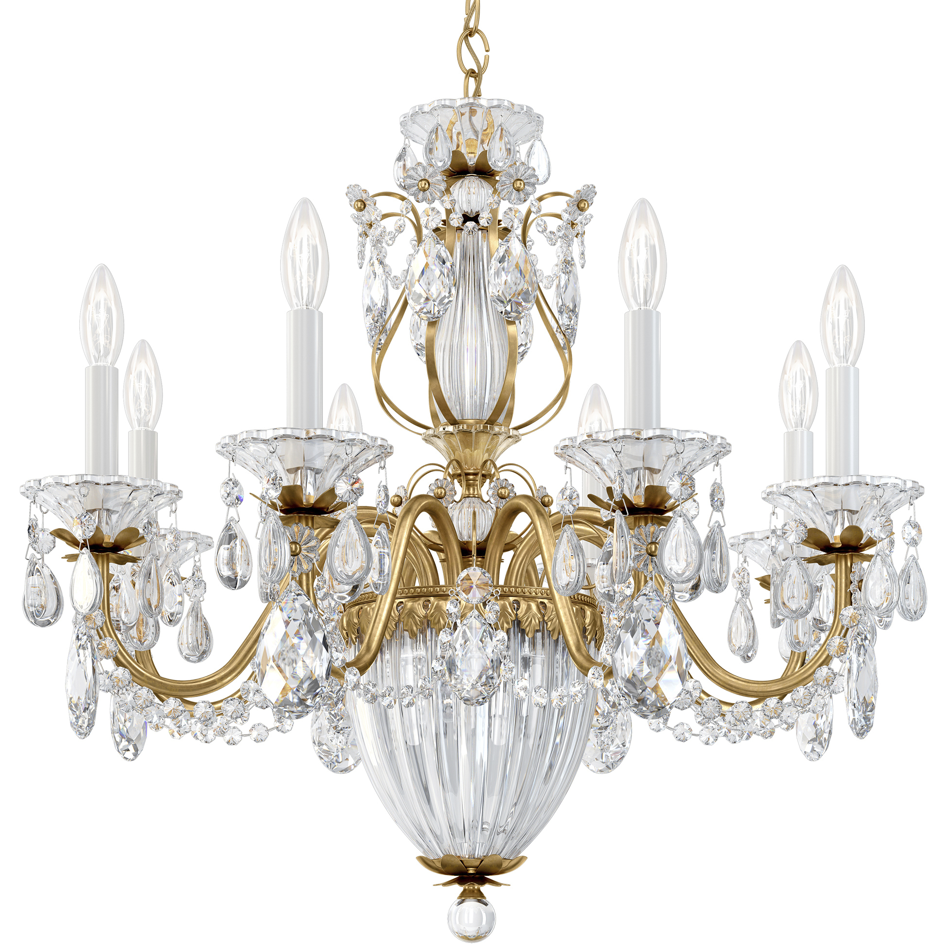 Bagatelle 11 Light 26.5 inch Heirloom Gold Chandelier Ceiling Light in Heritage