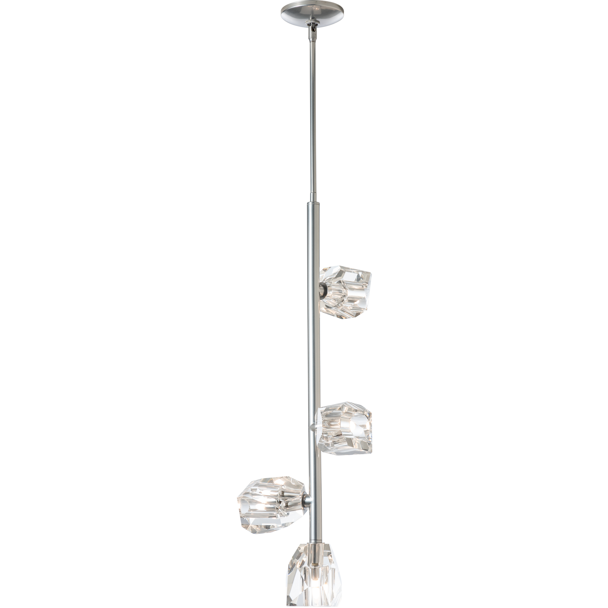 Gatsby 4 Light 11.3 inch Dark Smoke Vertical Pendant Ceiling Light