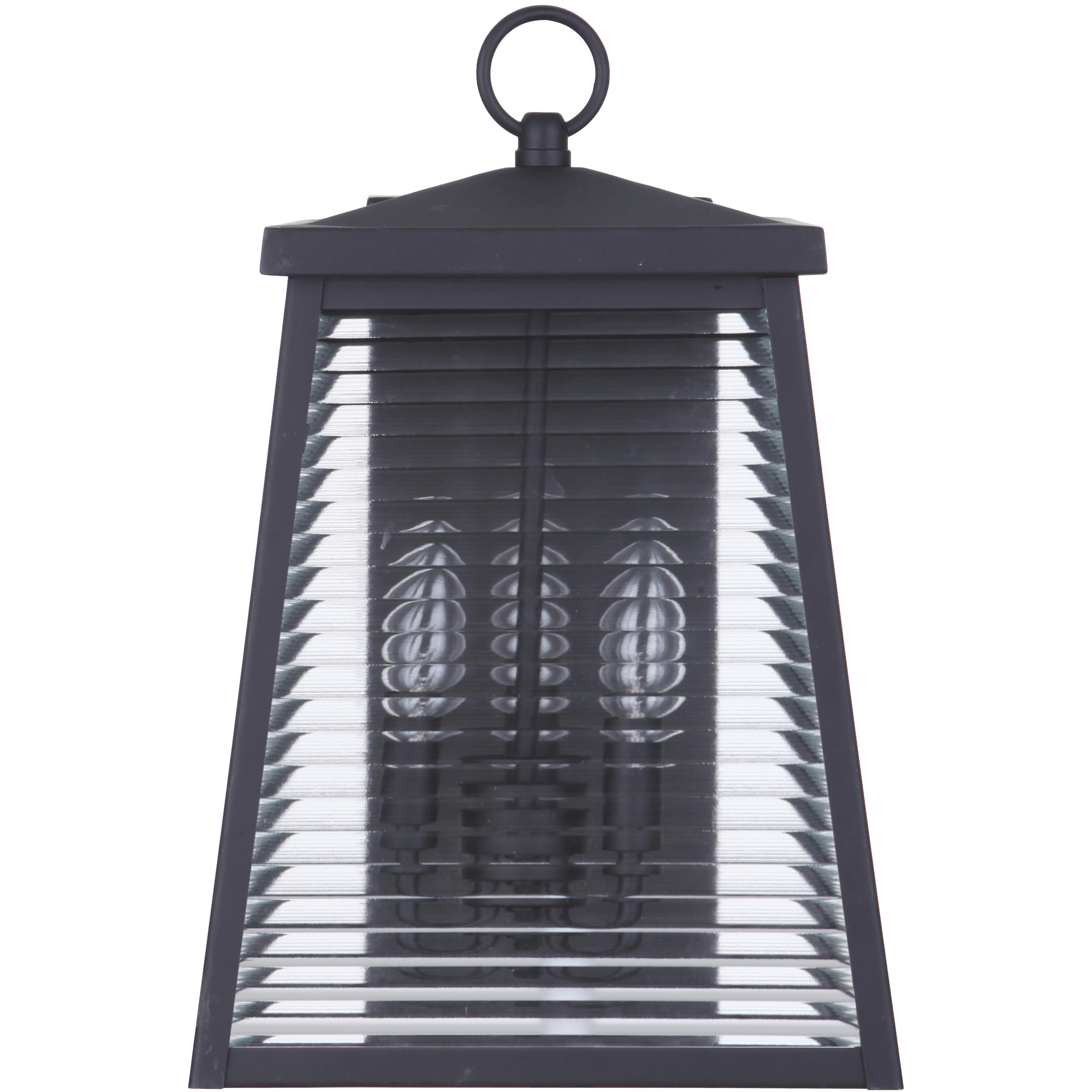 Armstrong 3 Light 13 inch Midnight Outdoor Wall Mount, Medium