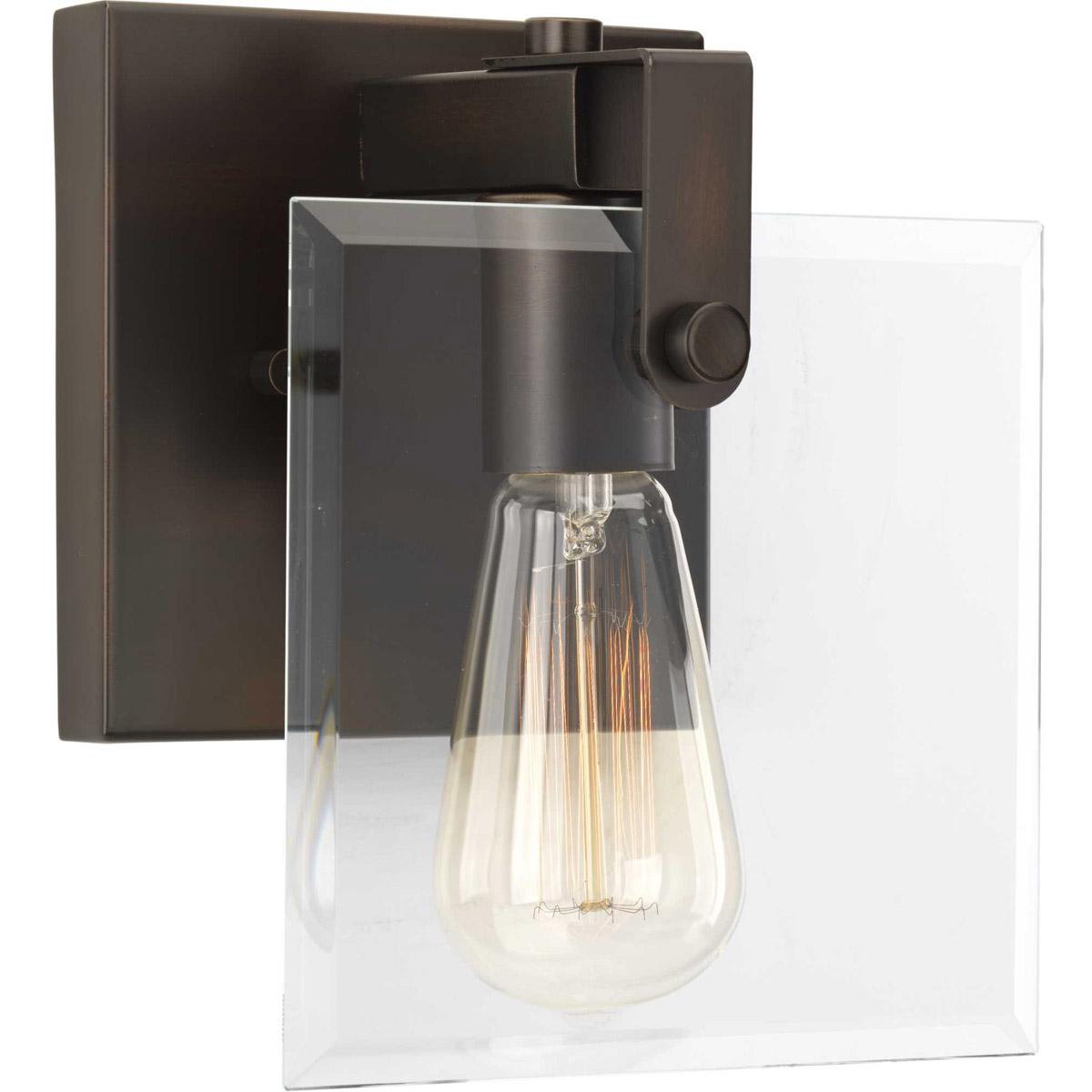 Glayse 1 Light 7 inch Antique Bronze Bath Vanity Wall Light, Design Series