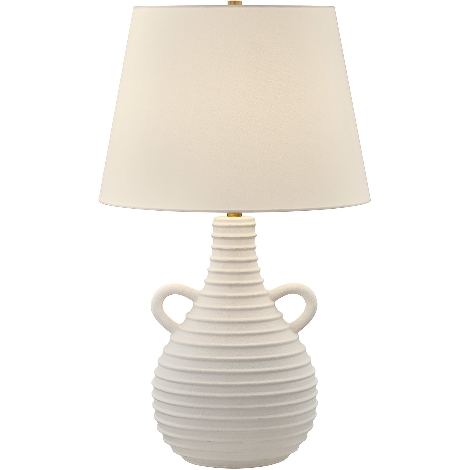 Adrian 32 inch 100.00 watt White Table Lamp Portable Light, Coco & Dash