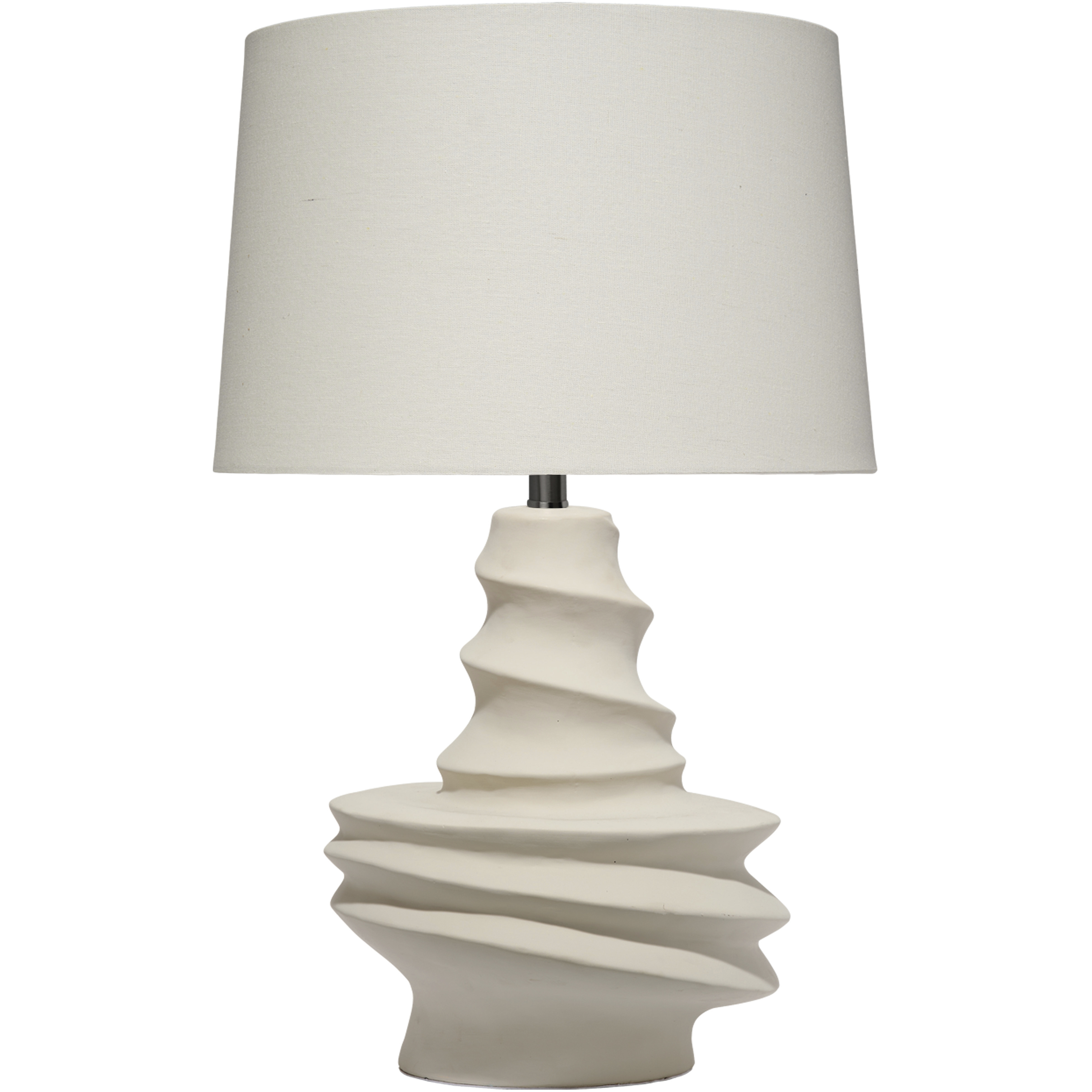 Dune 28.5 inch 150 watt Matte Off White Table Lamp Portable Light