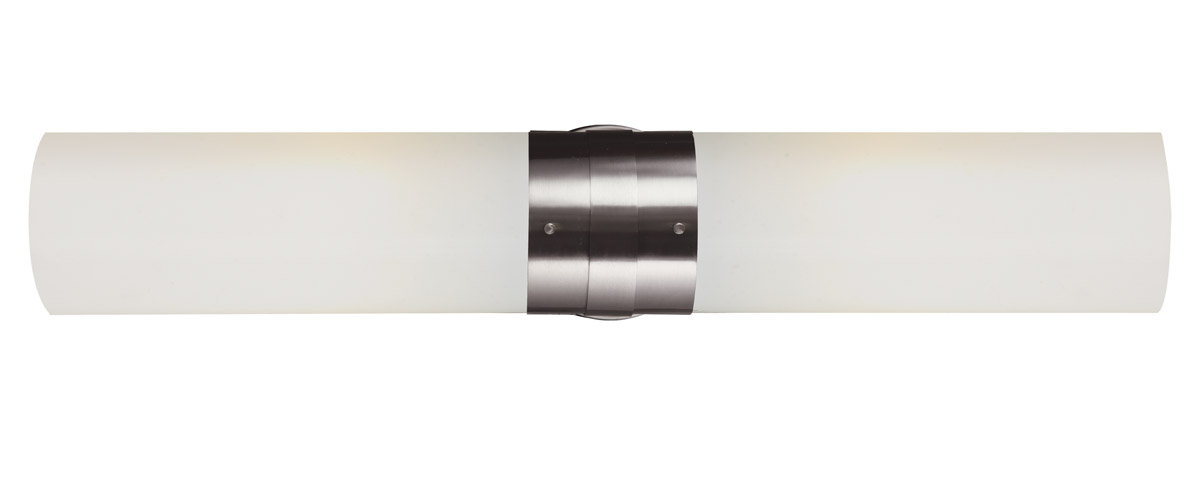 Fusion 2 Light 15.75 inch Brushed Nickel Vanity Bar Wall Light