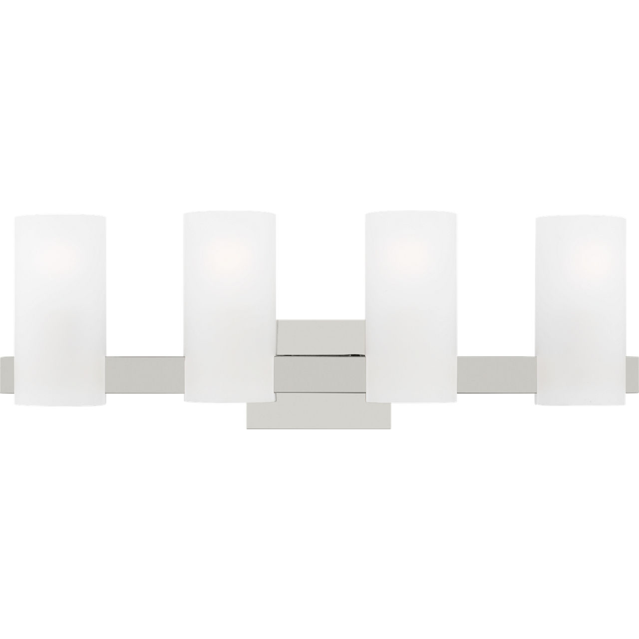 Drew & Jonathan Scott Rhode 4 Light 27 inch Chrome Vanity Light Wall Light