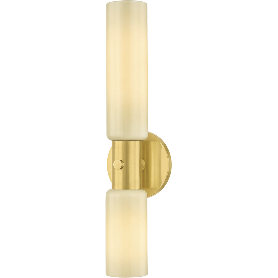Violetta 4 Light 4.75 inch Aged Brass ADA Wall Sconce Wall Light