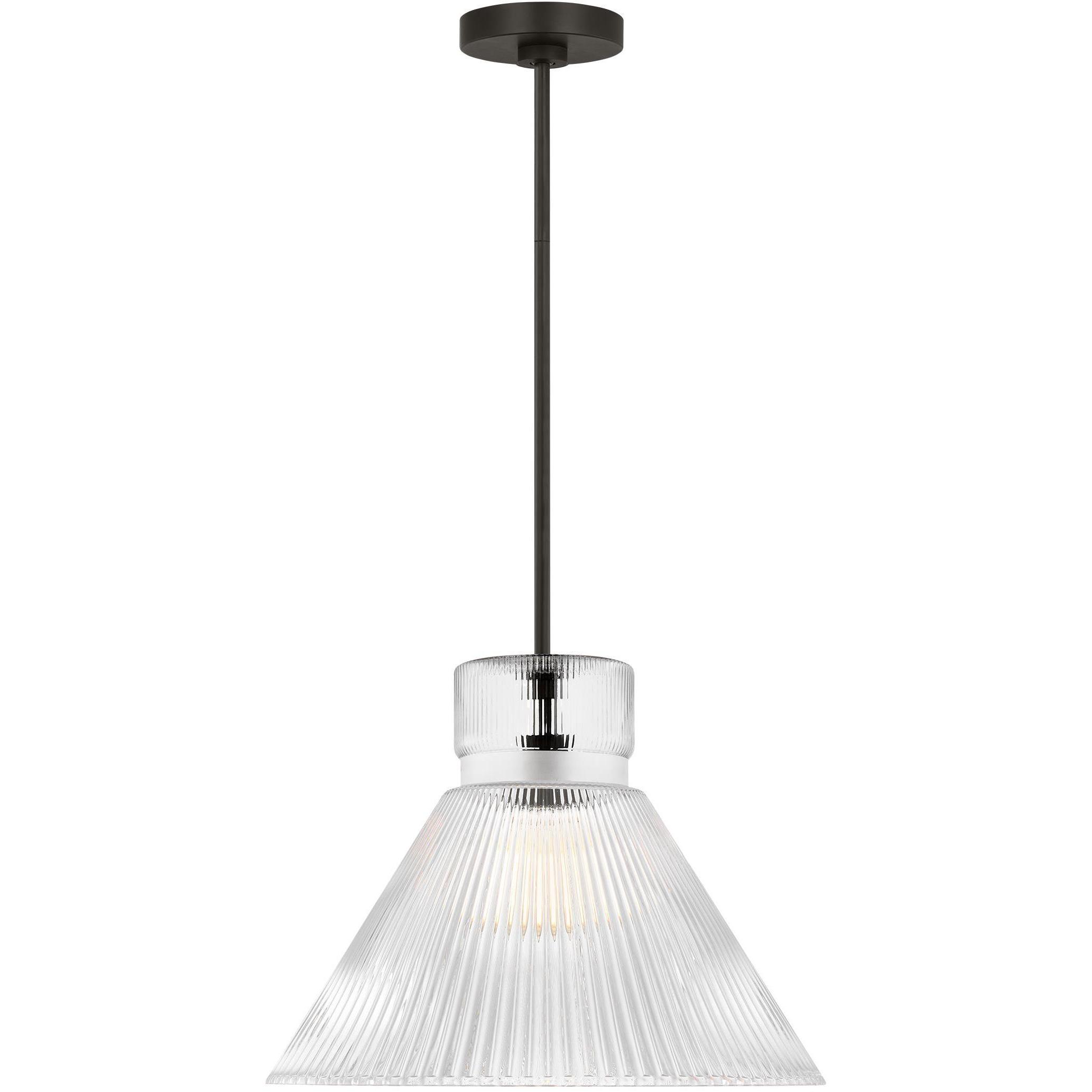 Drew & Jonathan Liouet 1 Light 18 inch Midnight Black Pendant Ceiling Light, Large