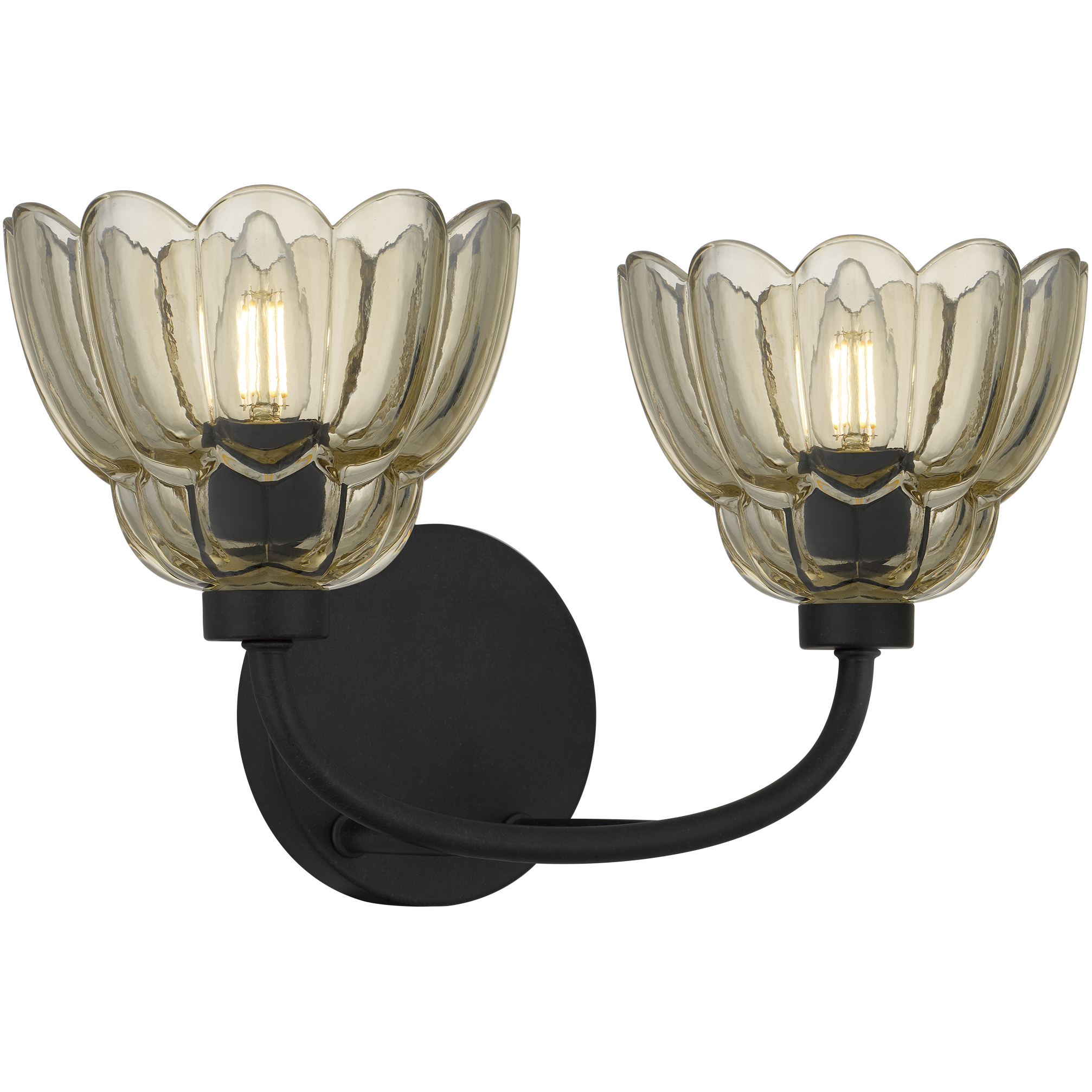 Whitecap Vanity Light Wall Light in Mottled Cocoa