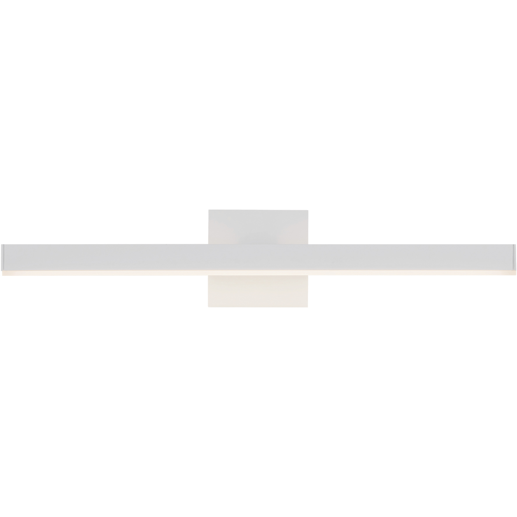 Vega LED 23 inch White Vanity Light Wall Light in 3000K