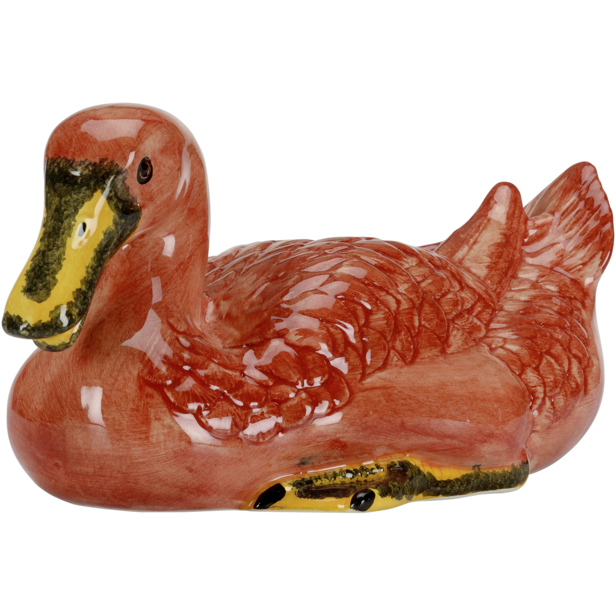 Duck Orange Figurine