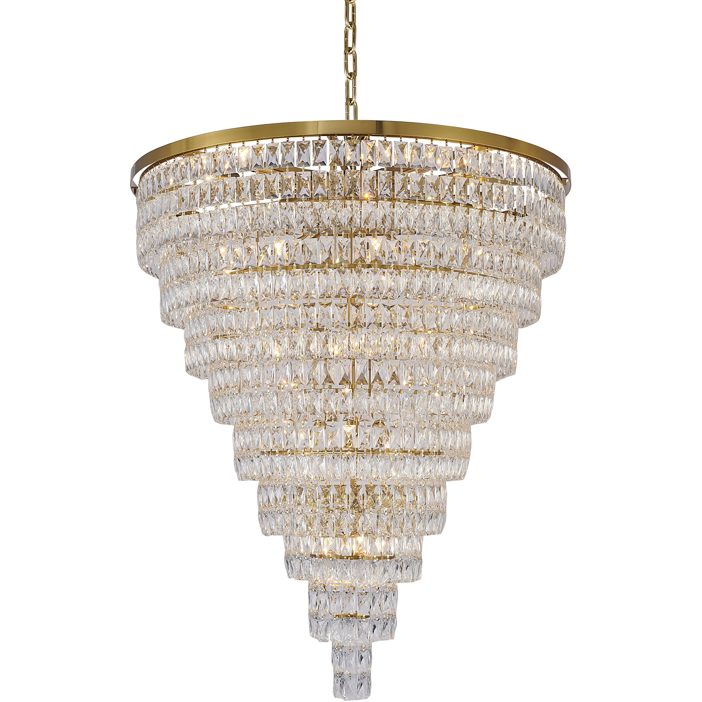 Canada 32 Light 42 inch Gold Chandelier Ceiling Light
